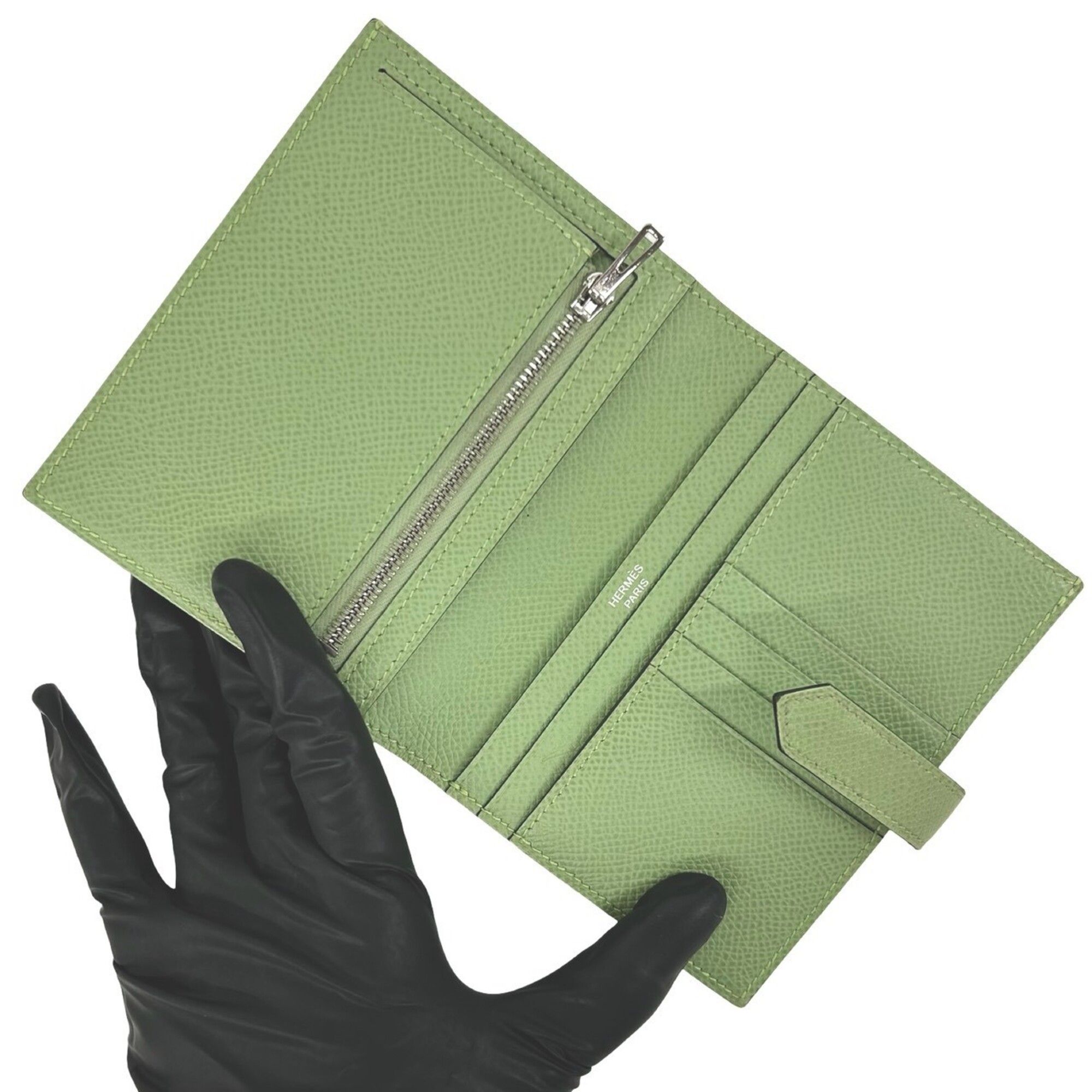 Epsom Leather Wallet (Bi-Fold) (Pre-Owned) - Hermes - Modalova