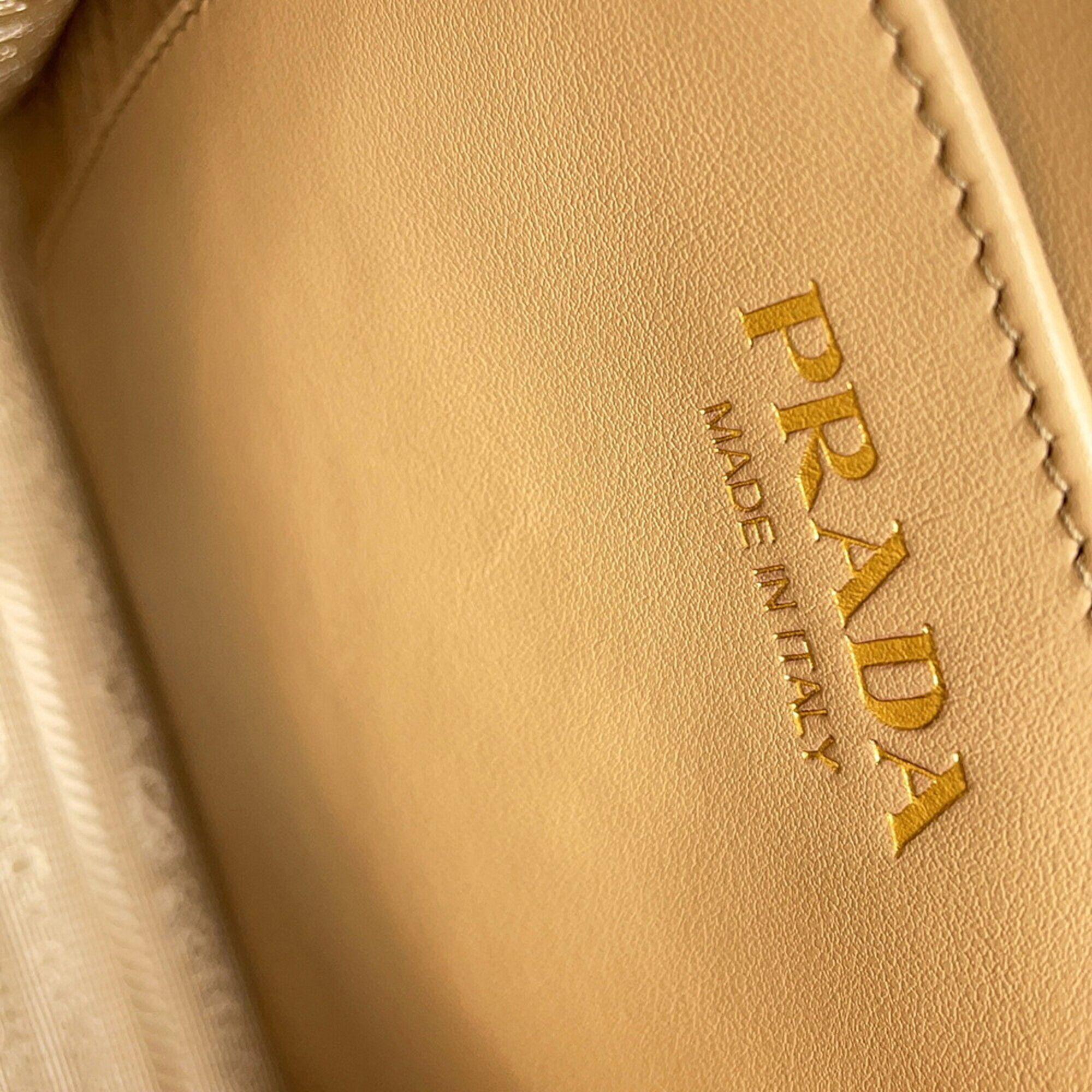 Canvas Leather Handbag Shoulder Bag (Pre-Owned) - Prada - Modalova