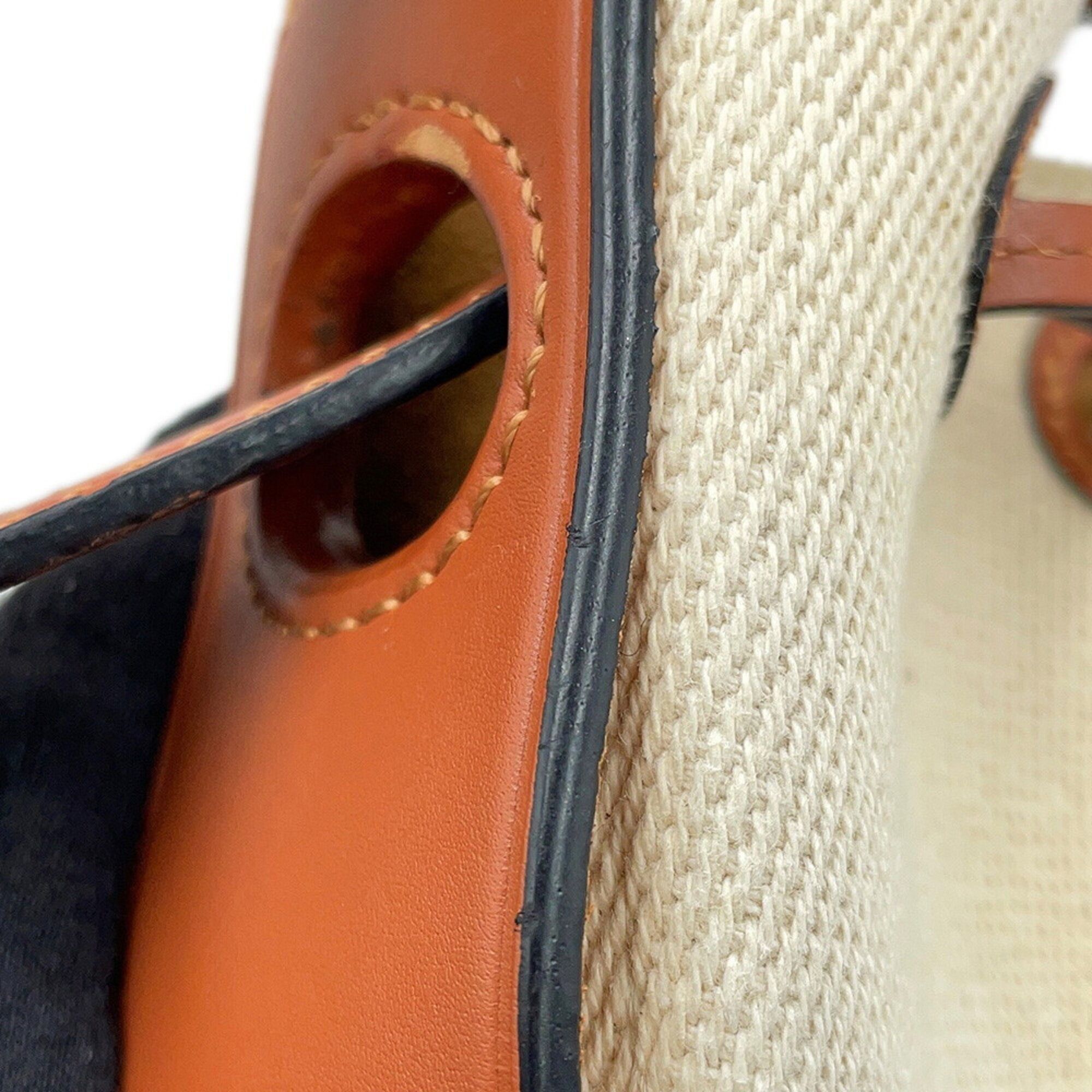 Canvas Leather Handbag Shoulder Bag (Pre-Owned) - Loewe - Modalova