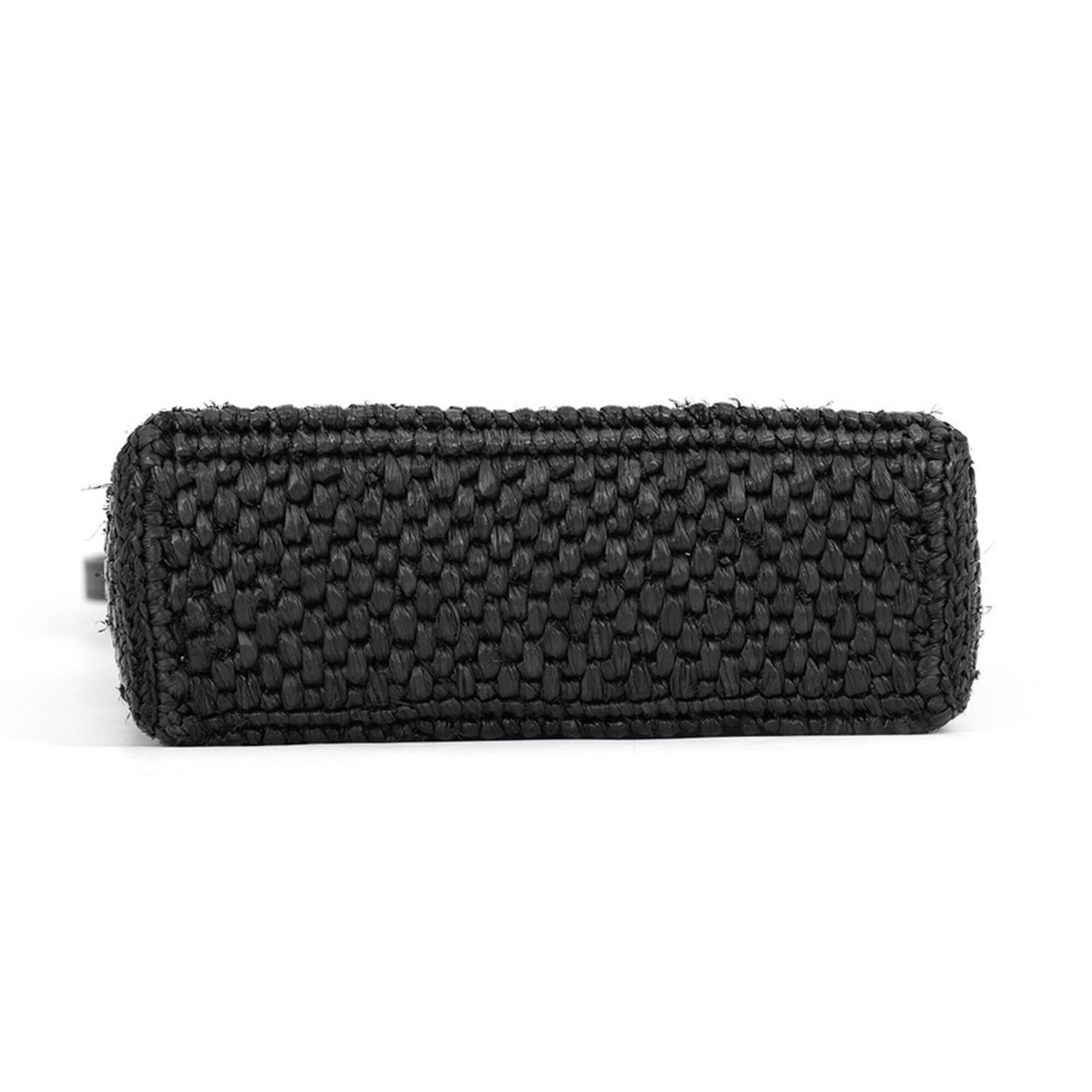 Raffia Leather Handbag (Pre-Owned) - Loewe - Modalova