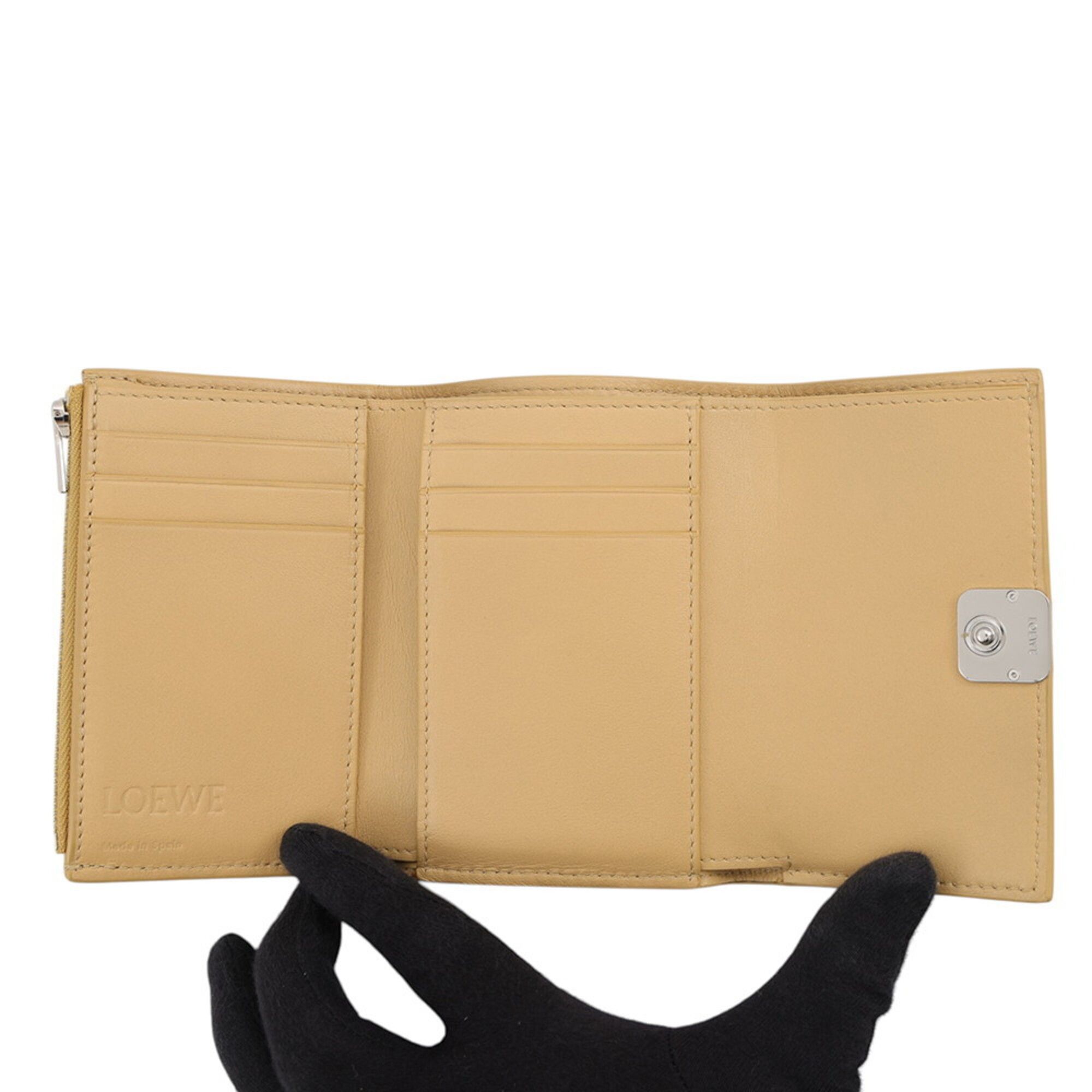 Leather Wallet (Tri-Fold) (Pre-Owned) - Loewe - Modalova