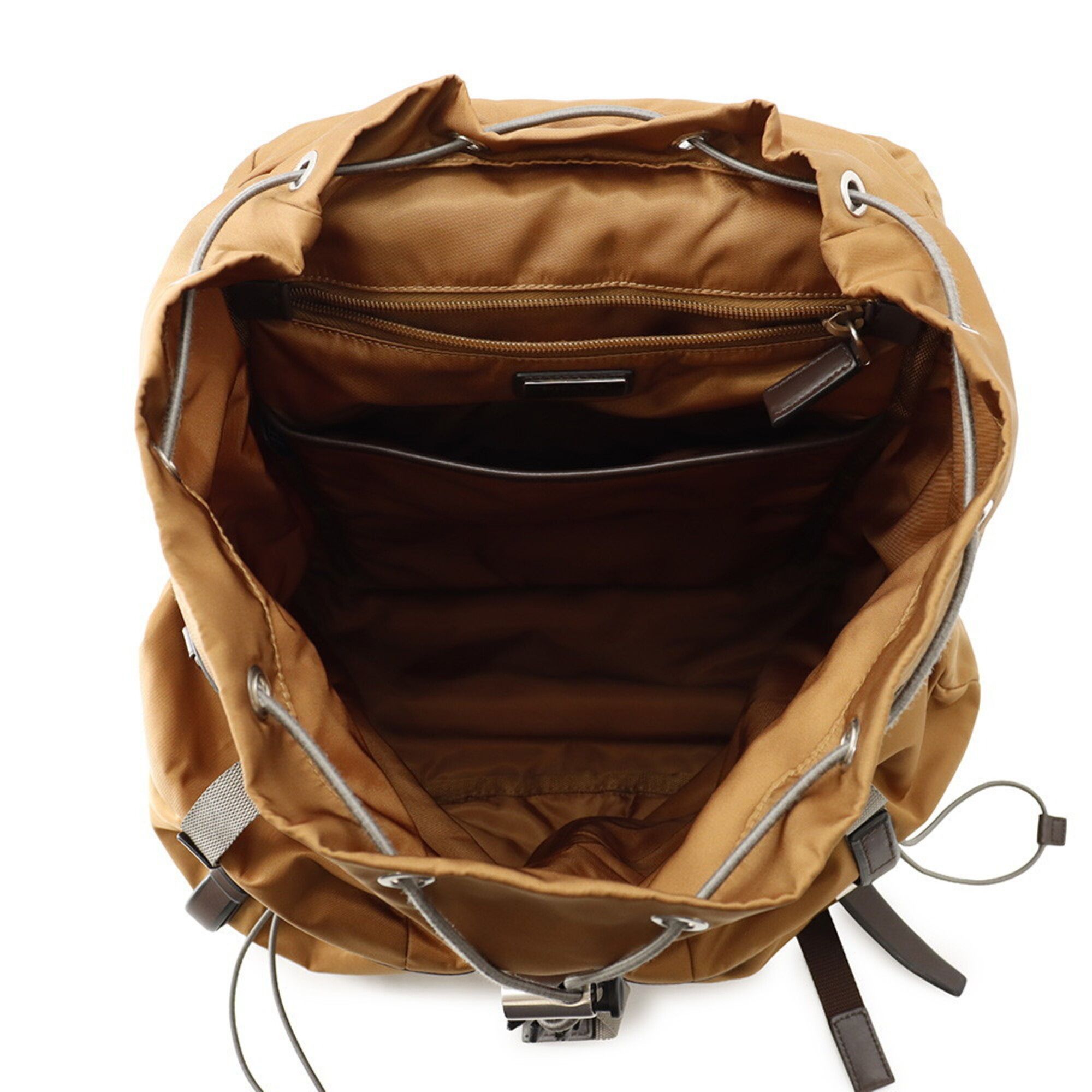 Nylon Leather Backpack (Pre-Owned) - Prada - Modalova