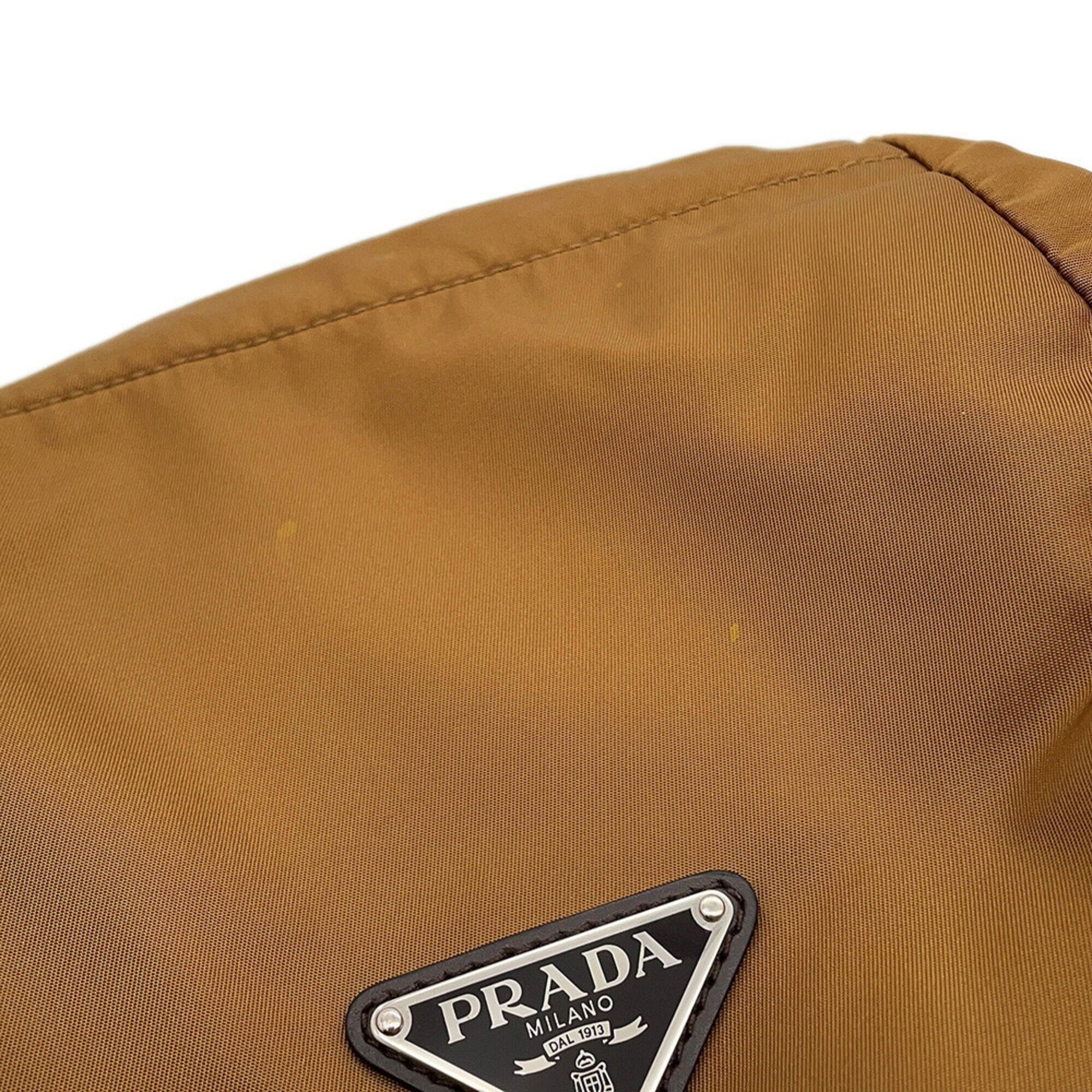 Nylon Leather Backpack (Pre-Owned) - Prada - Modalova
