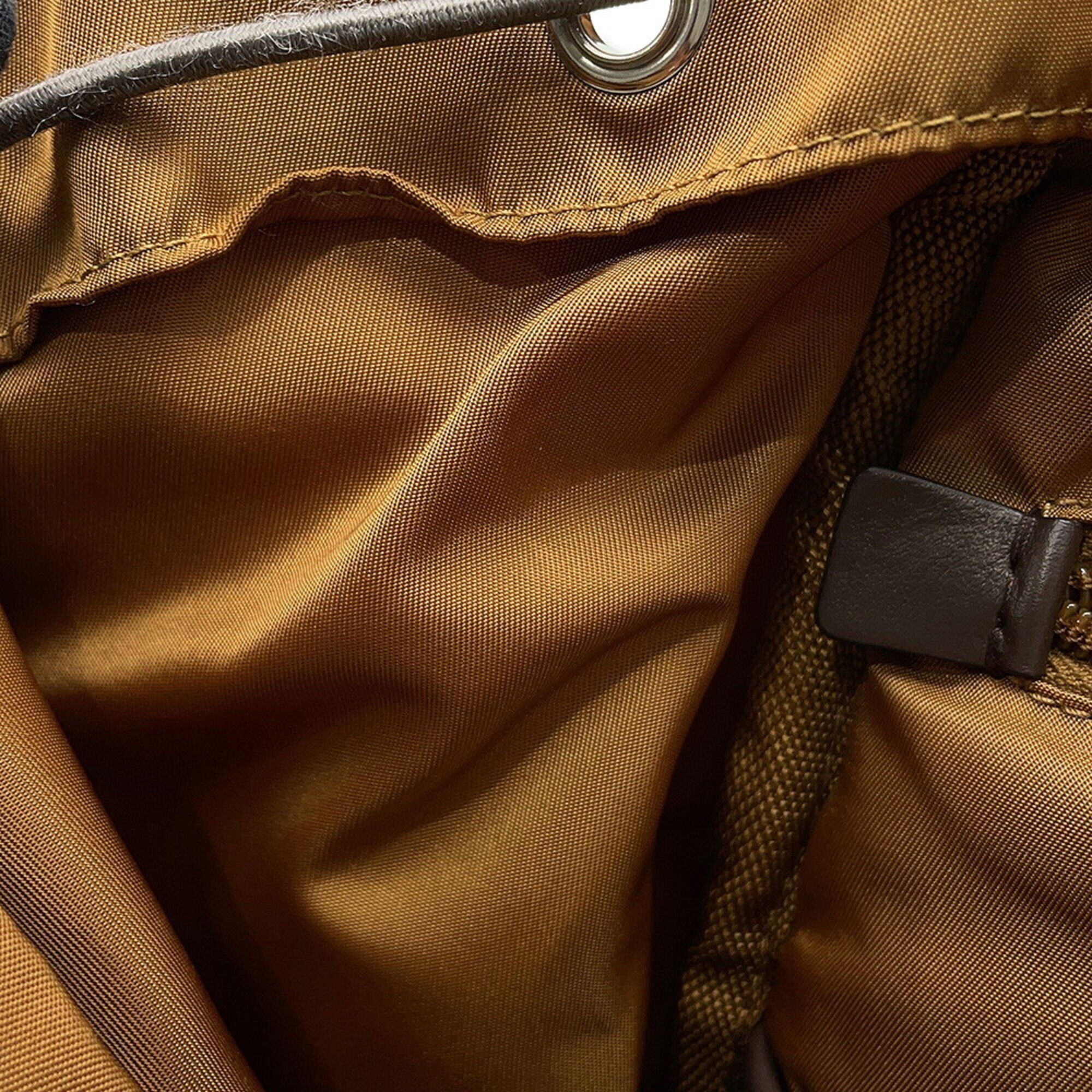Nylon Leather Backpack (Pre-Owned) - Prada - Modalova