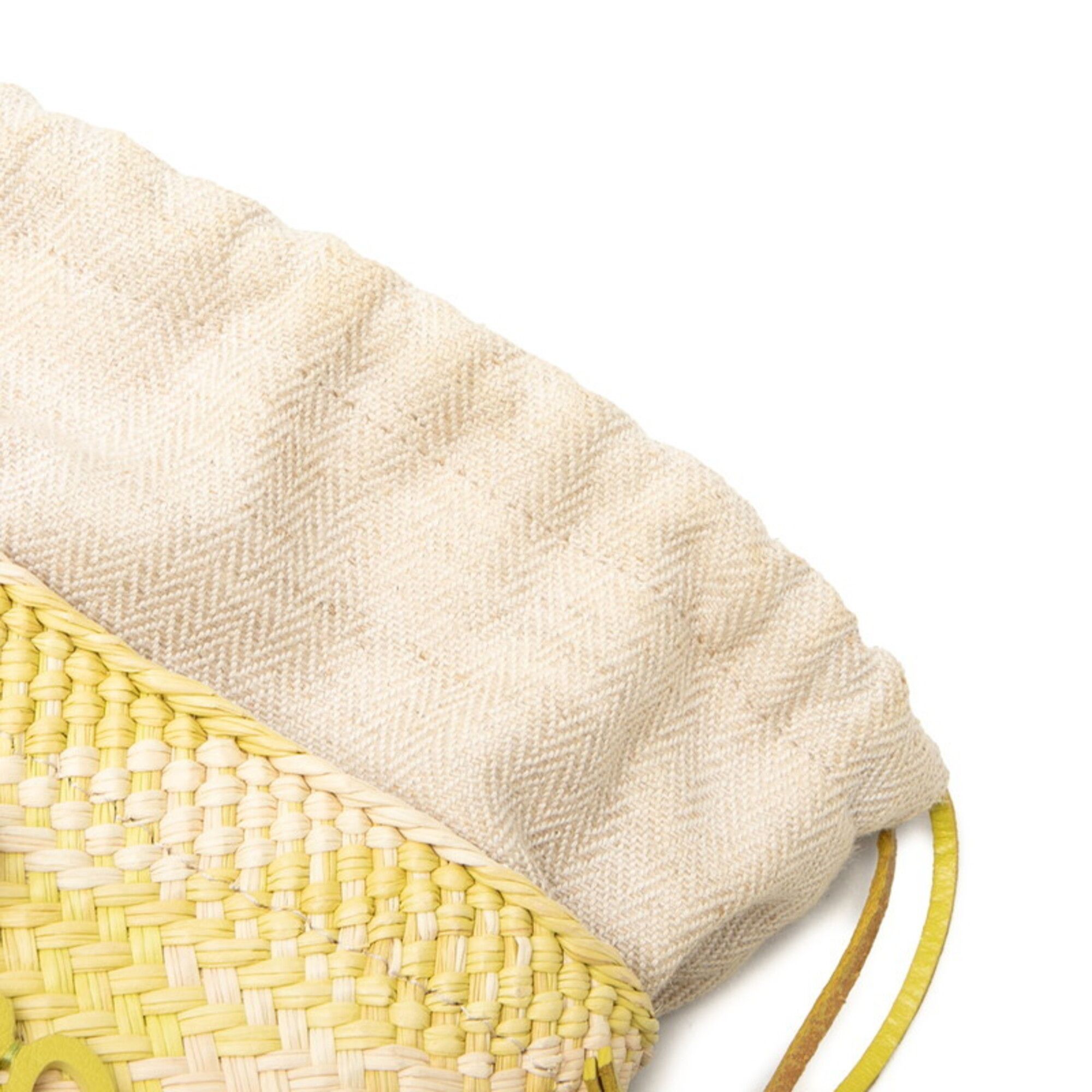 Raffia Leather Shoulder Bag (Pre-Owned) - Loewe - Modalova