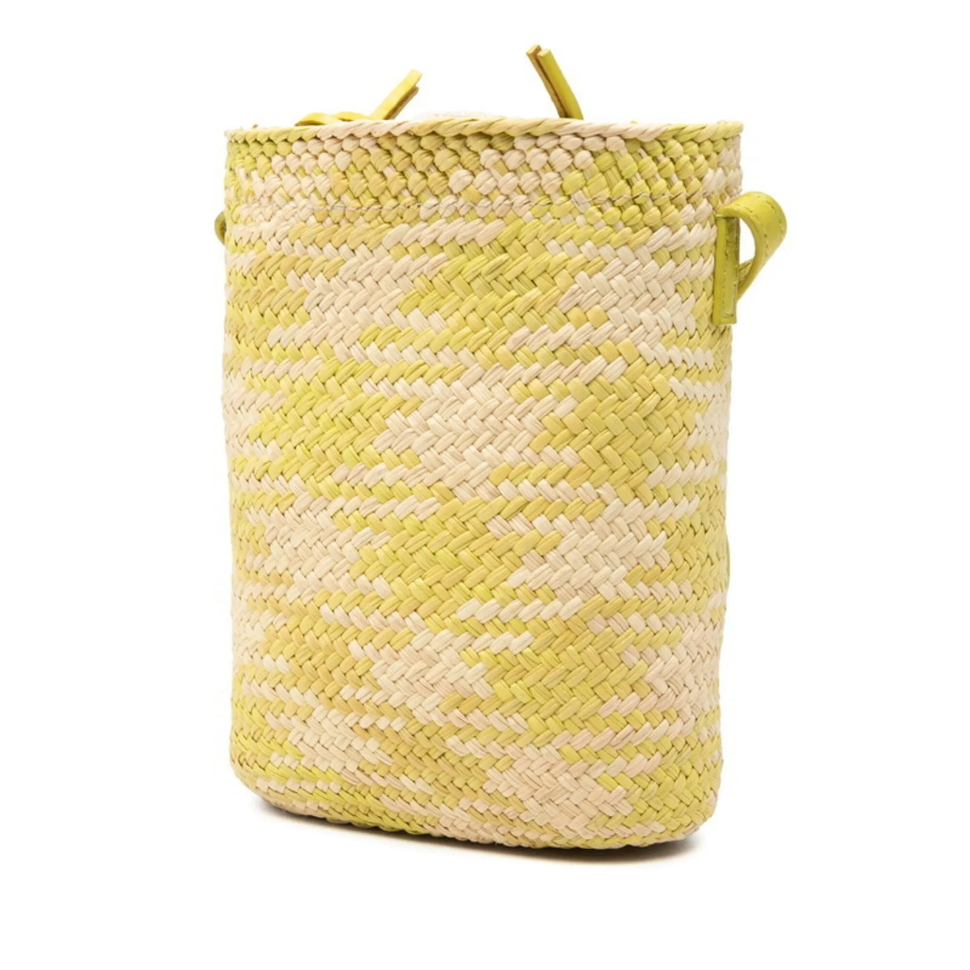 Raffia Leather Shoulder Bag (Pre-Owned) - Loewe - Modalova
