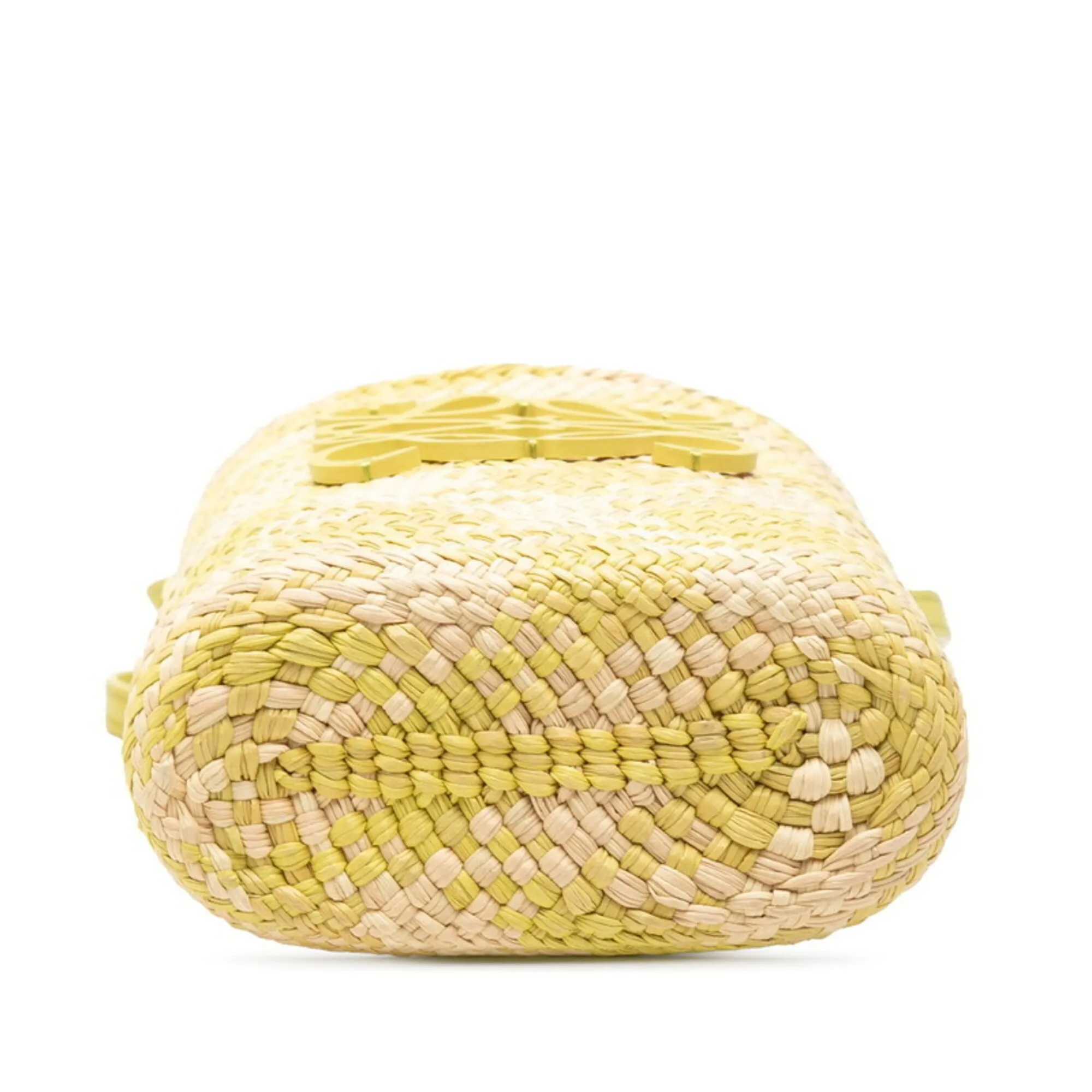 Raffia Leather Shoulder Bag (Pre-Owned) - Loewe - Modalova