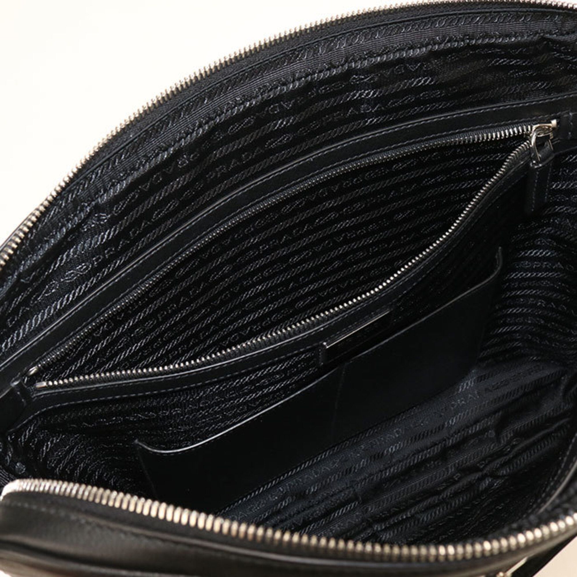 Leather Briefcase (Pre-Owned) - Prada - Modalova