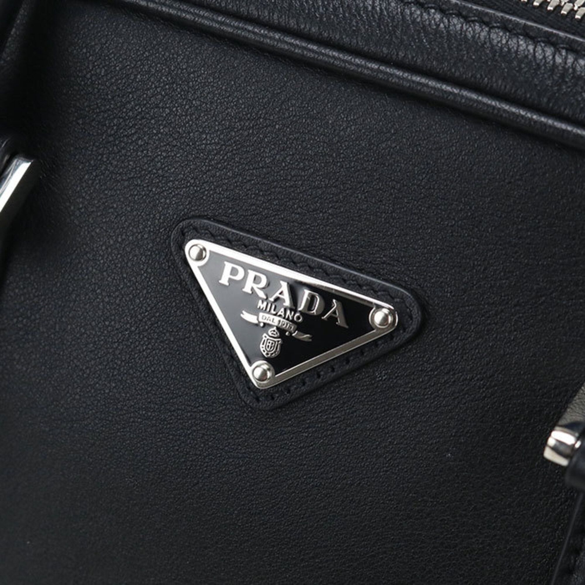 Leather Briefcase (Pre-Owned) - Prada - Modalova