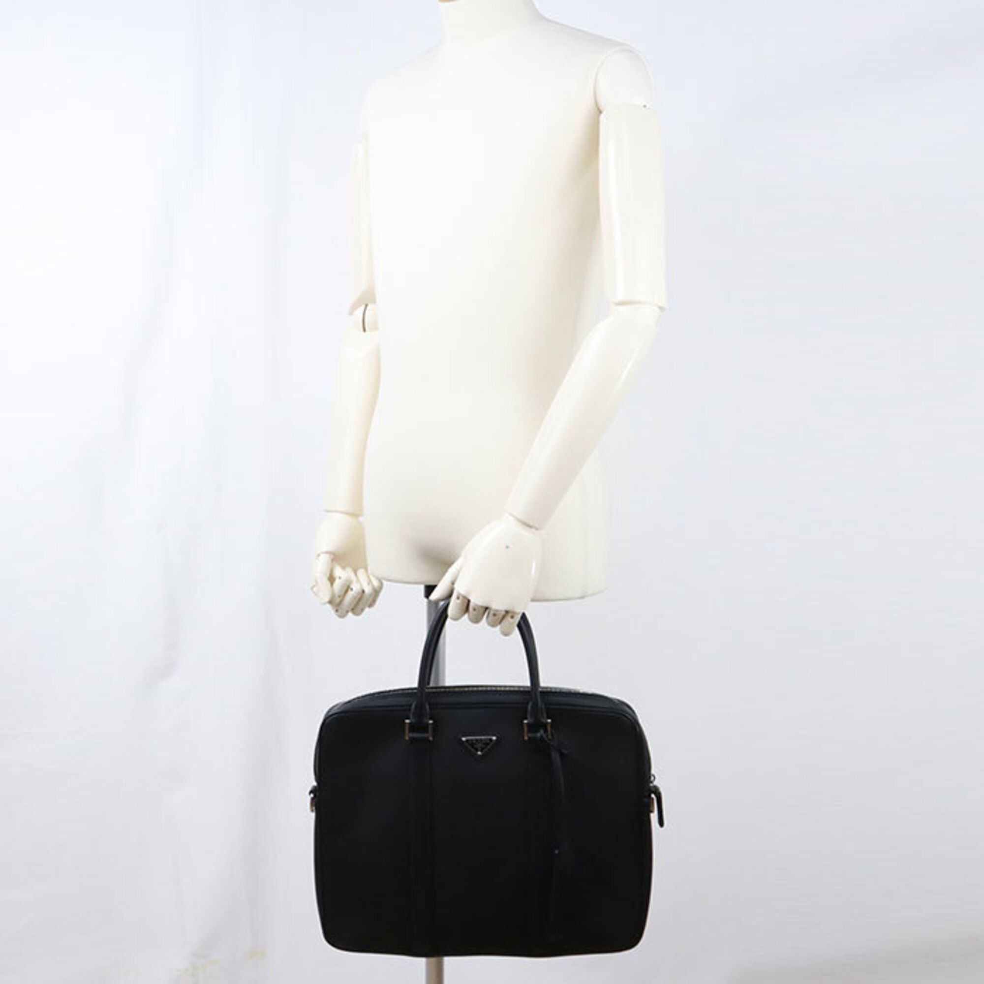 Leather Briefcase (Pre-Owned) - Prada - Modalova