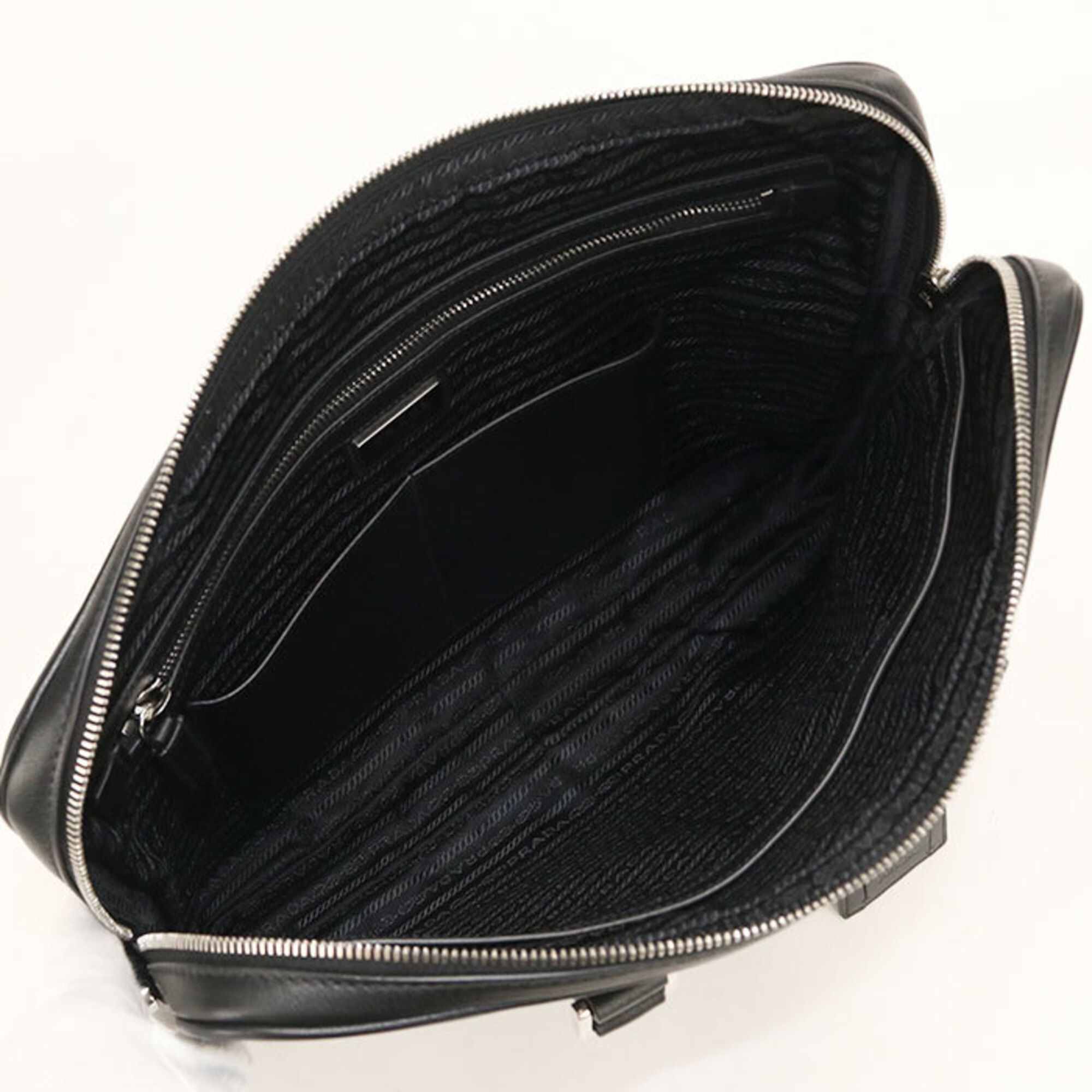 Leather Briefcase (Pre-Owned) - Prada - Modalova