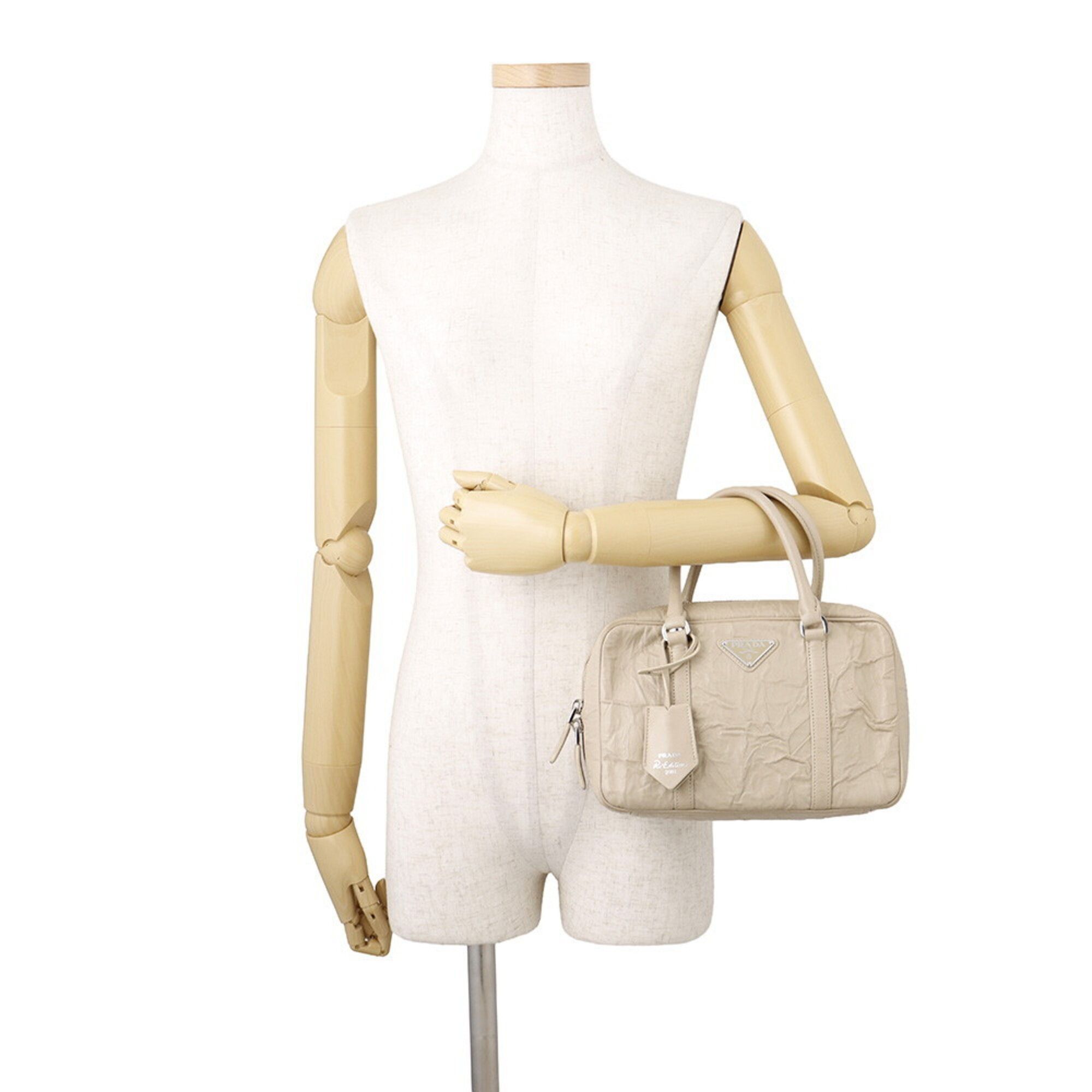 Leather Handbag Shoulder Bag (Pre-Owned) - Prada - Modalova