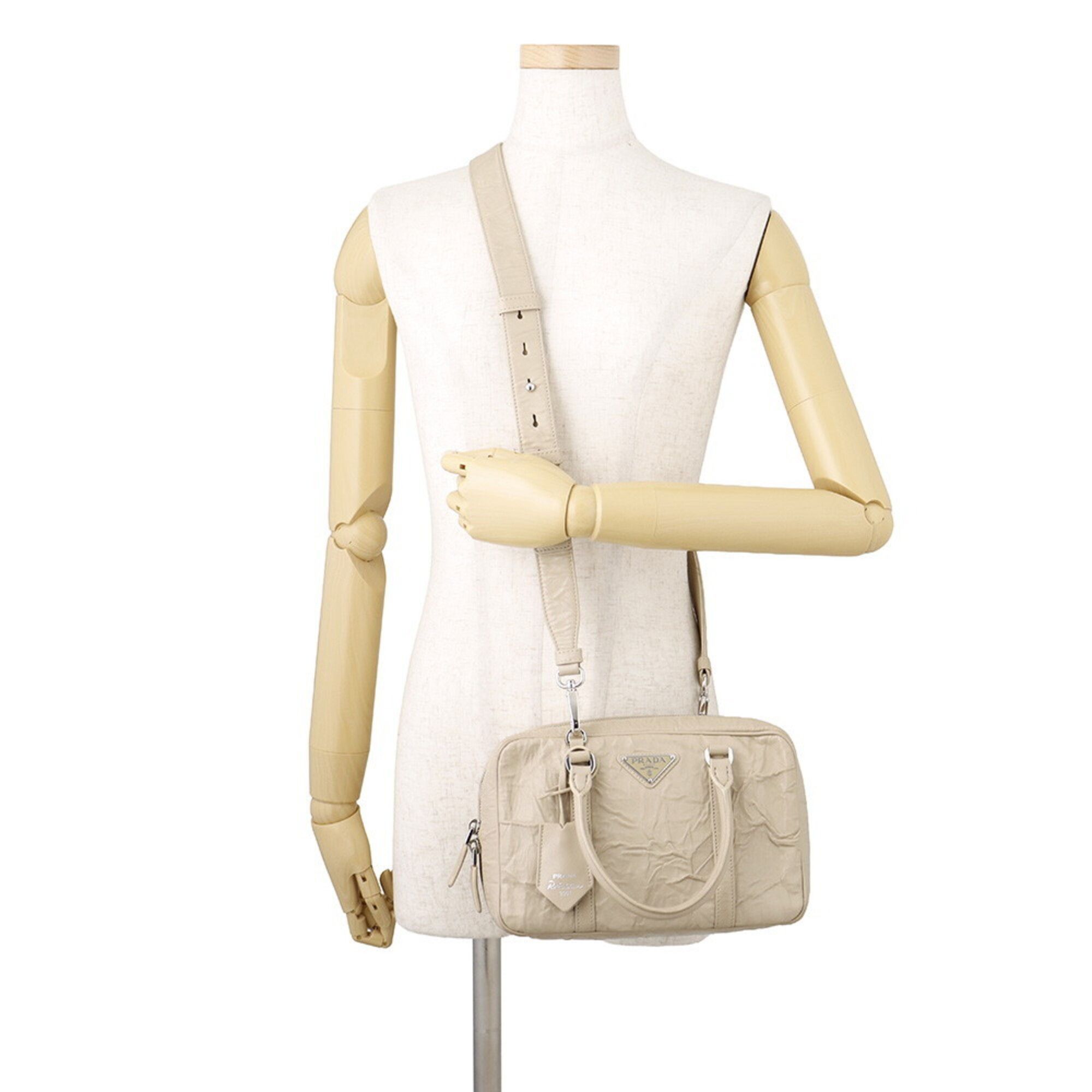 Leather Handbag Shoulder Bag (Pre-Owned) - Prada - Modalova