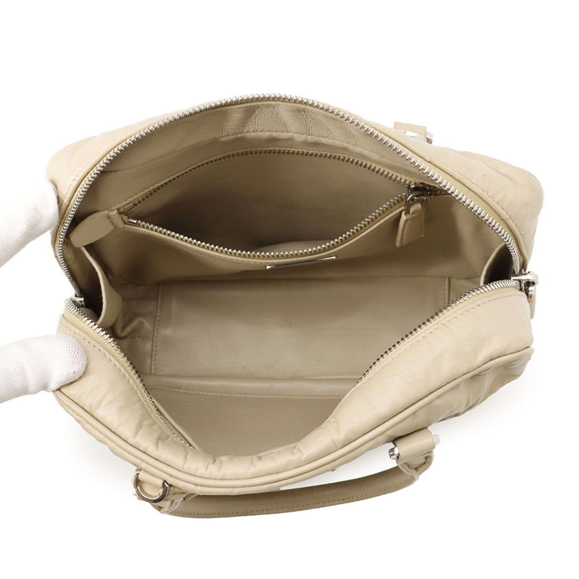Leather Handbag Shoulder Bag (Pre-Owned) - Prada - Modalova