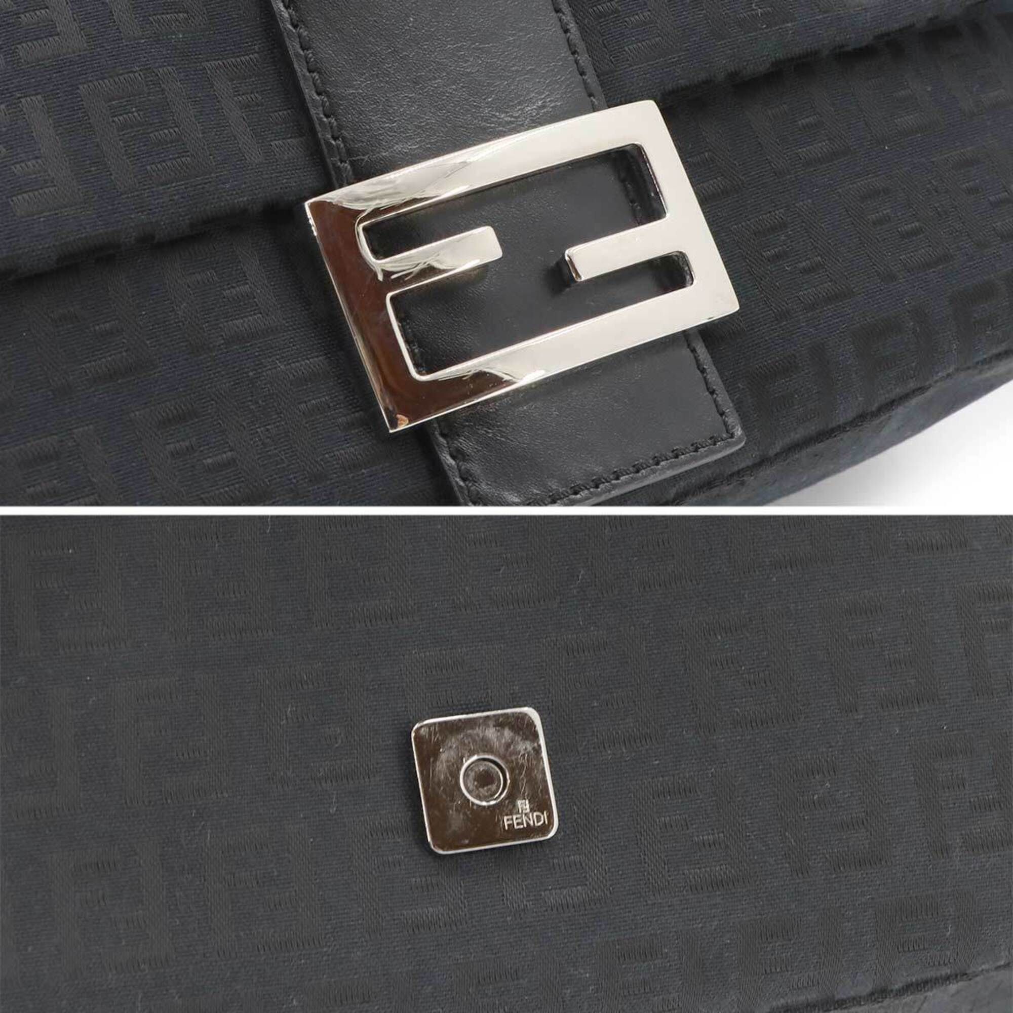 Canvas Leather Shoulder Bag (Pre-Owned) - Fendi - Modalova