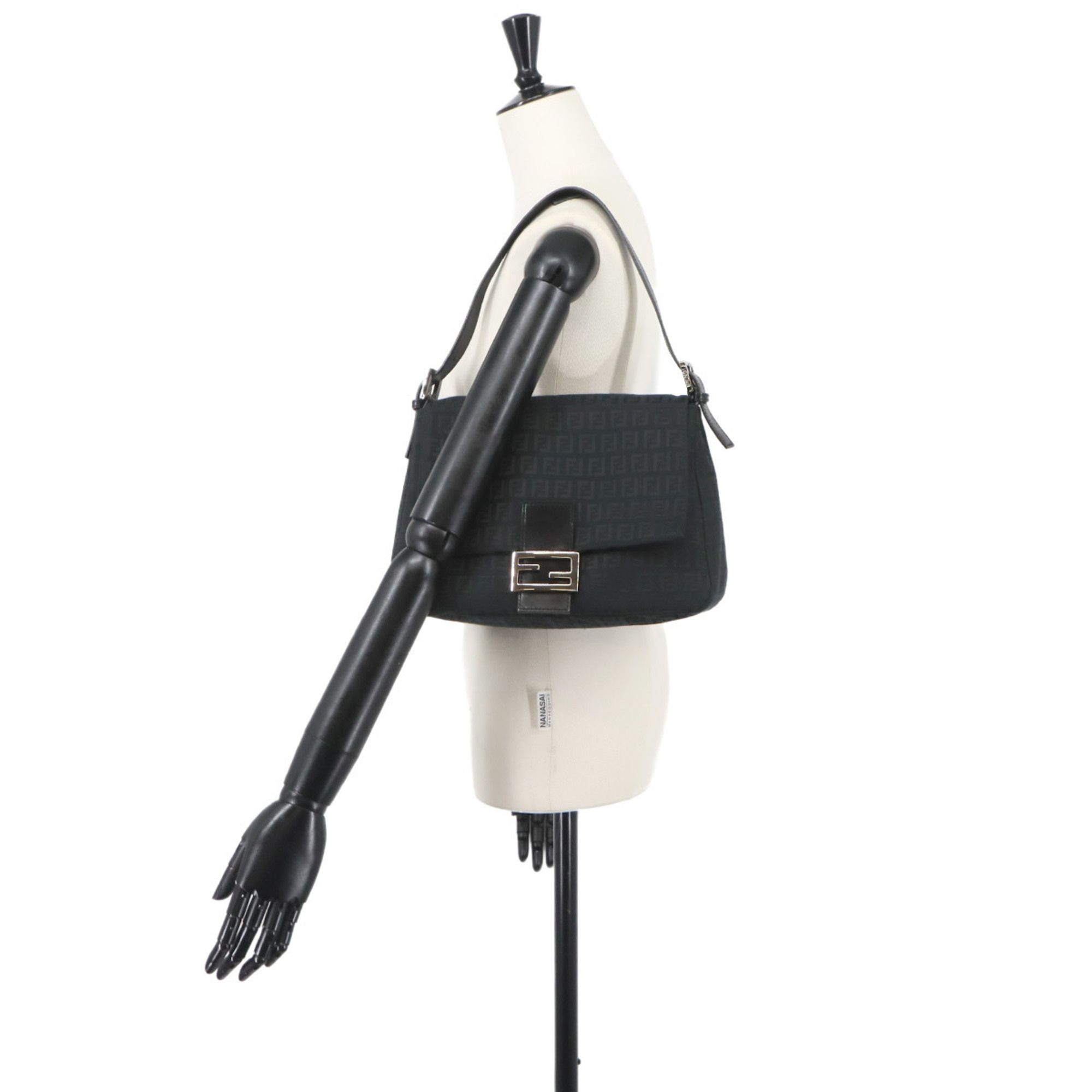 Canvas Leather Shoulder Bag (Pre-Owned) - Fendi - Modalova