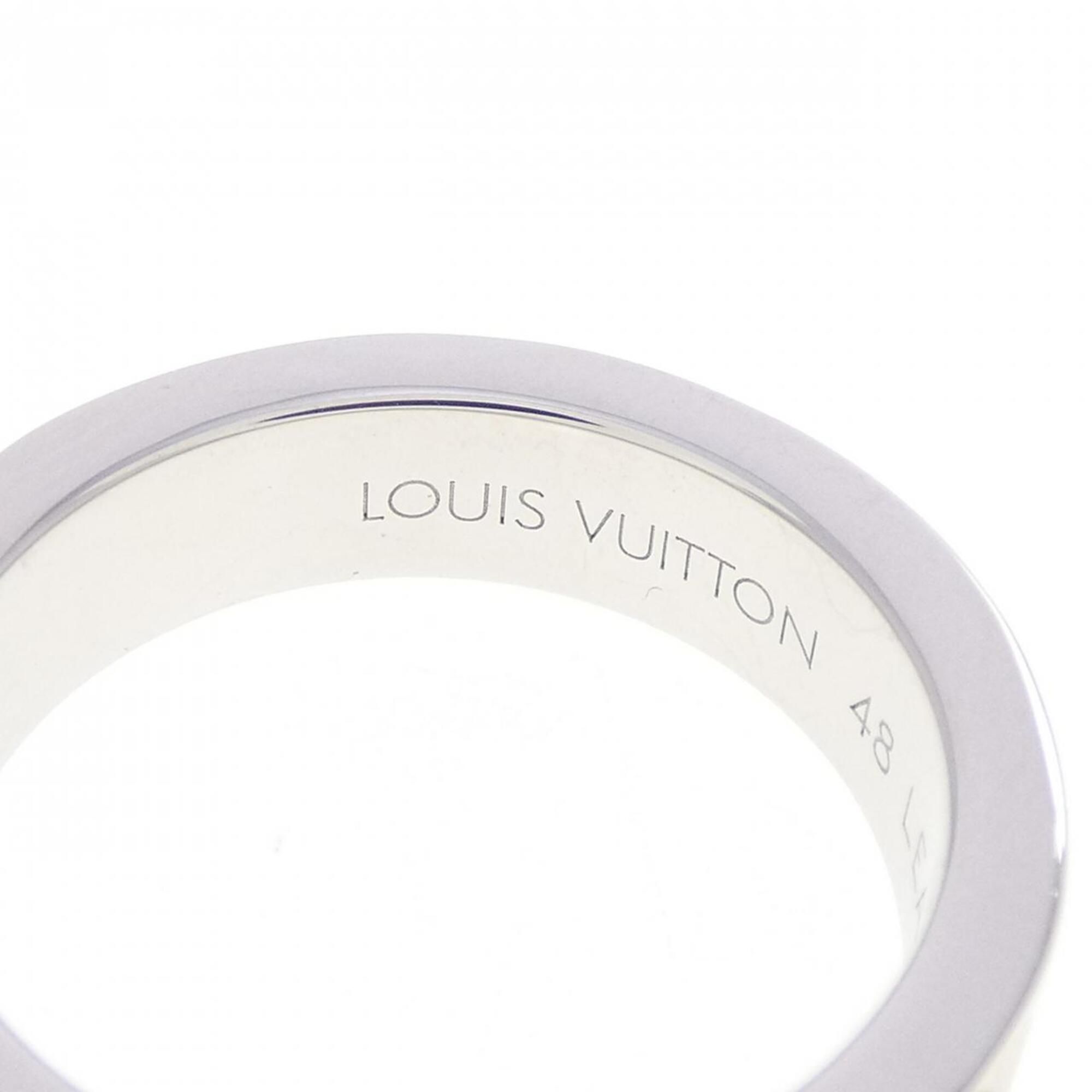 White Gold (18K) Band Ring (Pre-Owned) - Louis Vuitton - Modalova