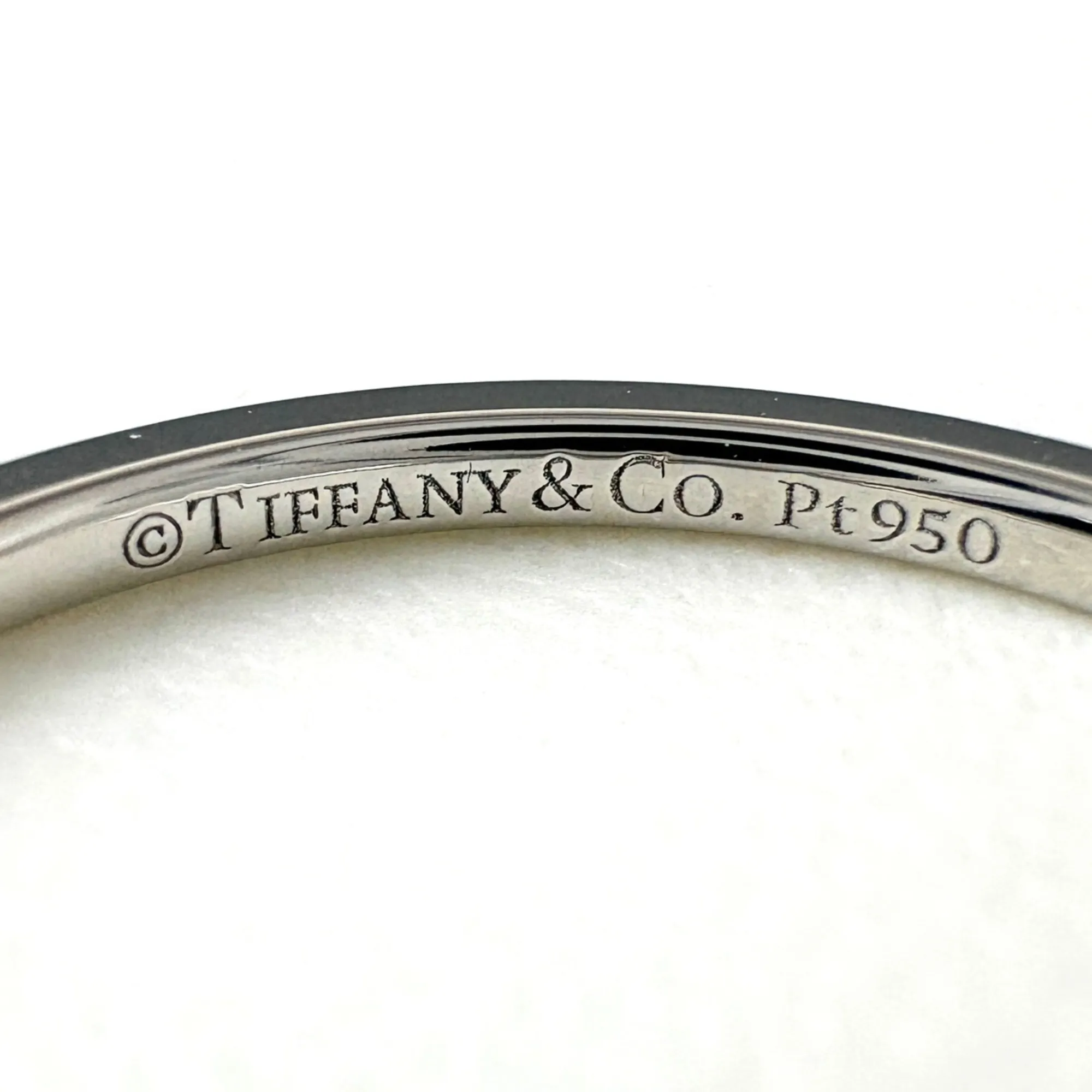 Platinum 950 Band Ring (Pre-Owned) - Tiffany - Modalova