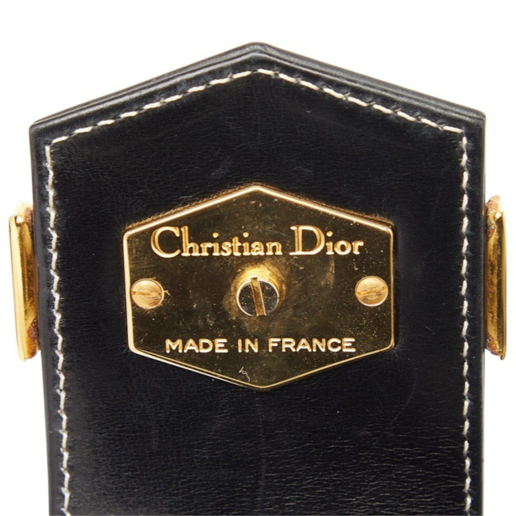 Leather Handbag (Pre-Owned) - Christian Dior - Modalova