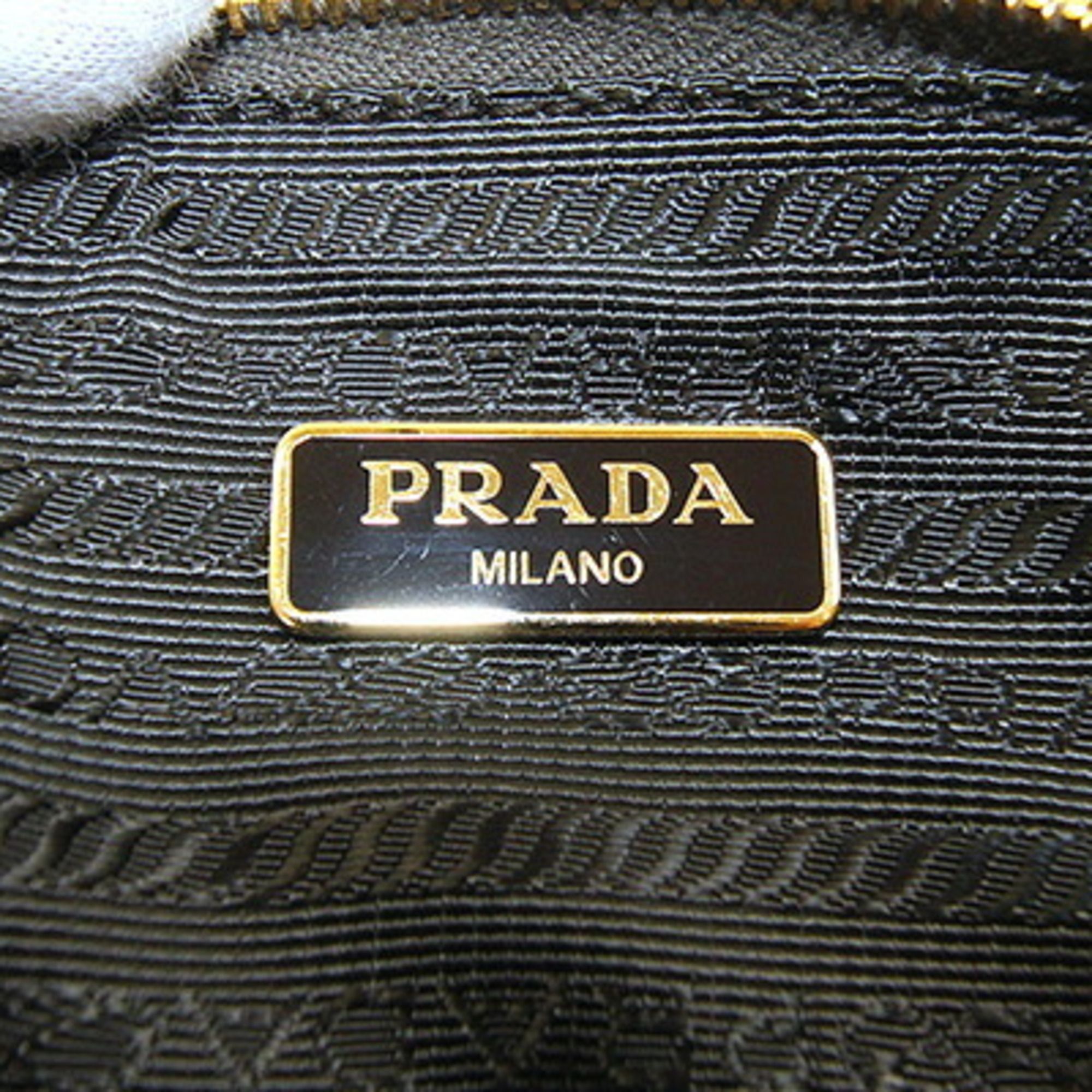 Leather Pouch (Pre-Owned) - Prada - Modalova