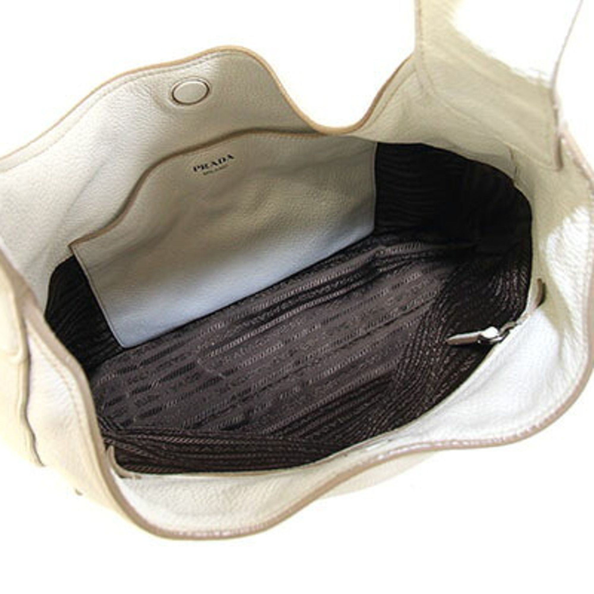 Leather Shoulder Bag (Pre-Owned) - Prada - Modalova