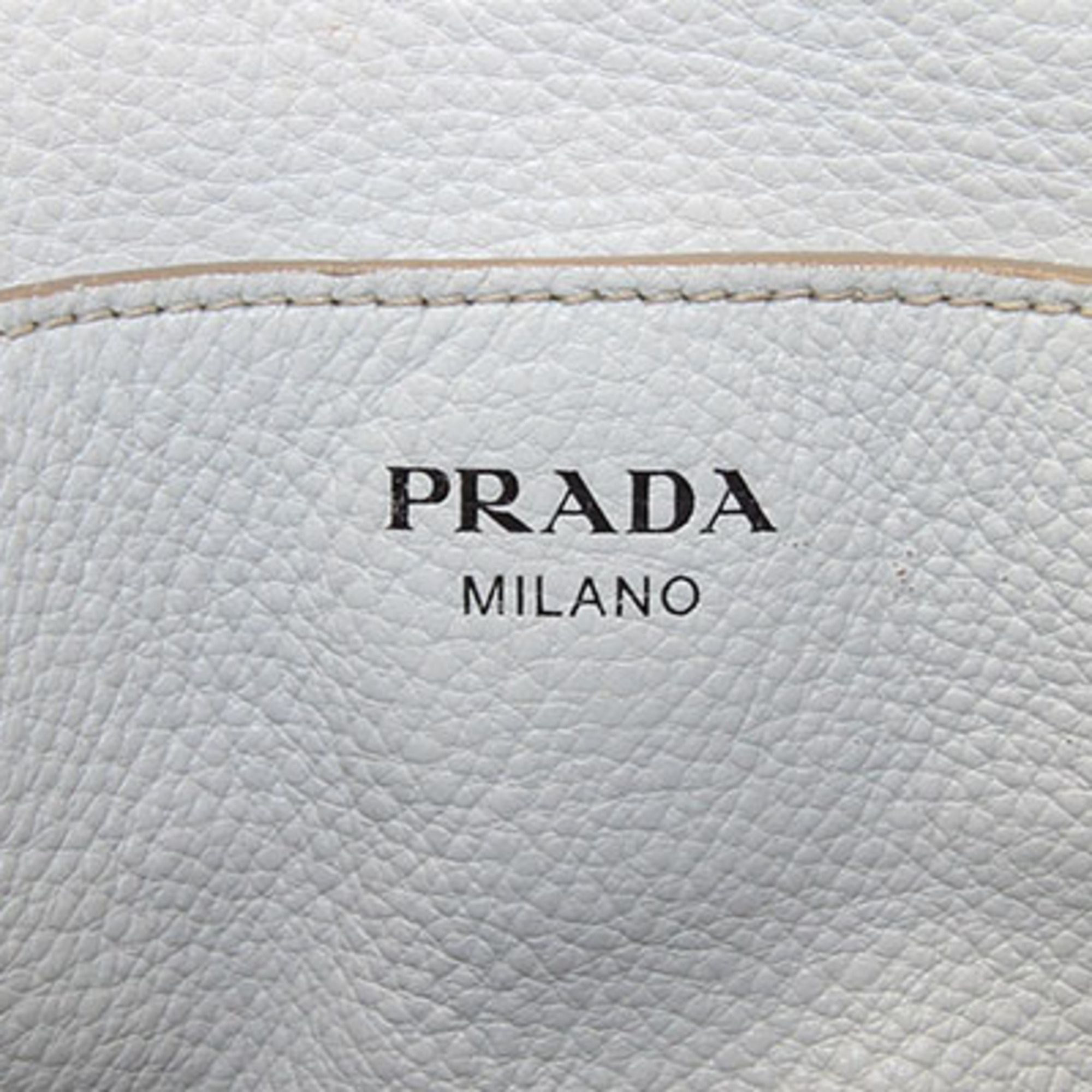 Leather Shoulder Bag (Pre-Owned) - Prada - Modalova