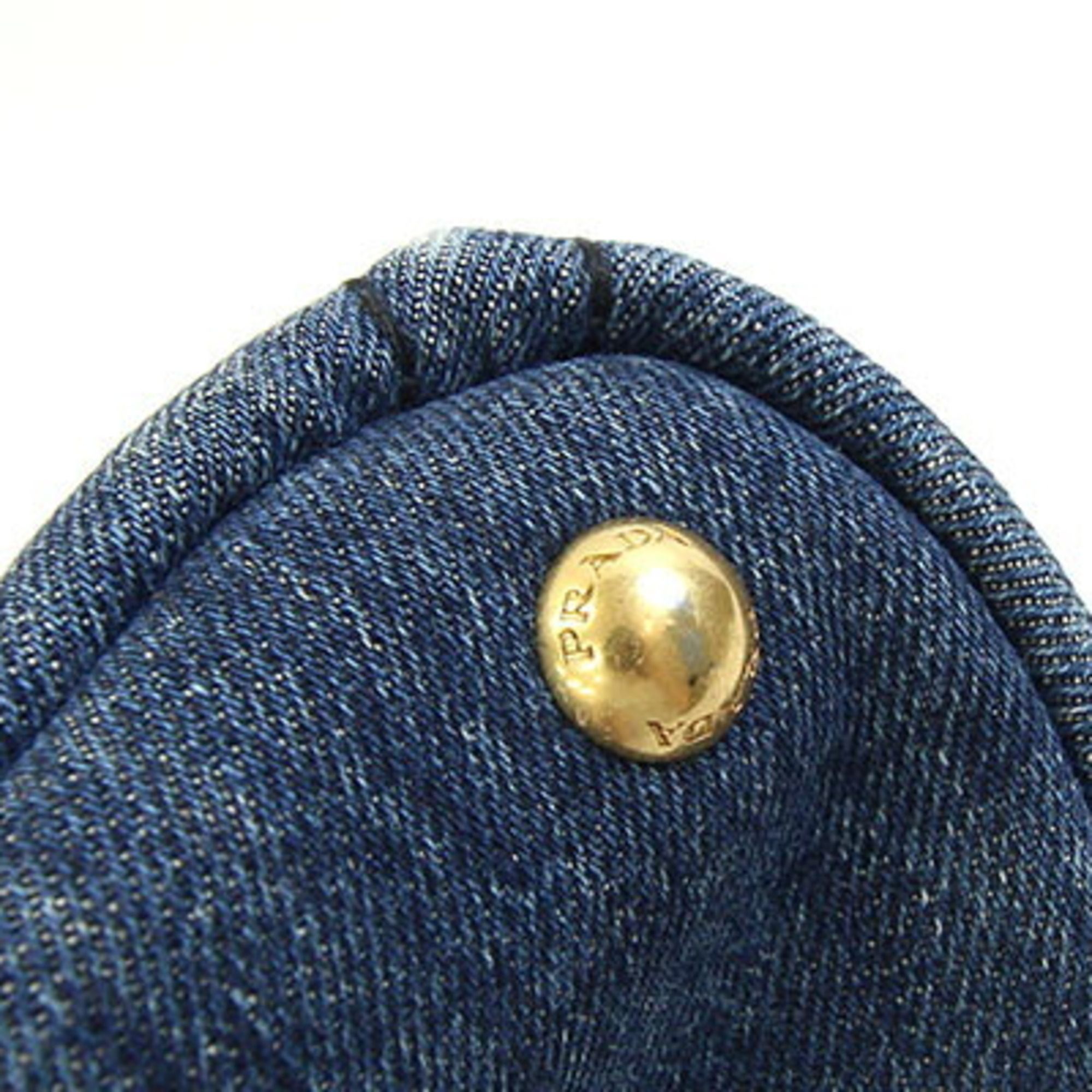 Canapa Denim Handbag (Pre-Owned) - Prada - Modalova