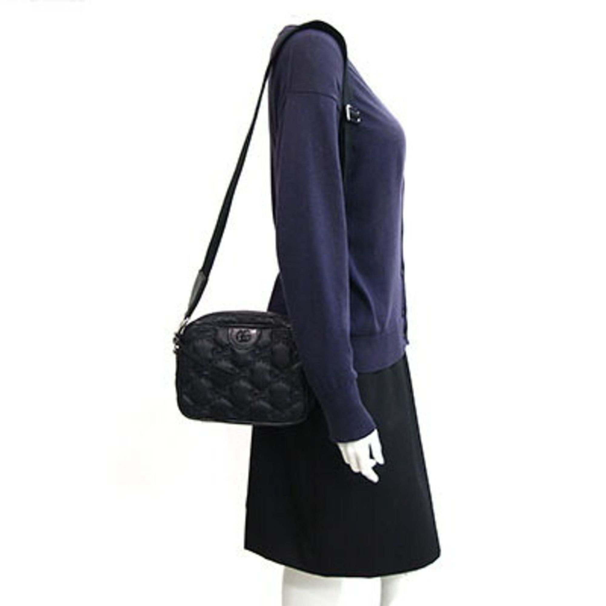 Nylon Leather Shoulder Bag (Pre-Owned) - Gucci - Modalova