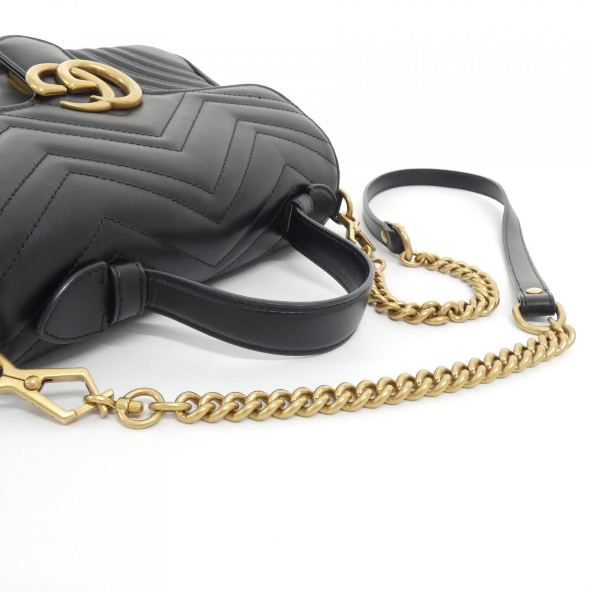 Leather Handbag (Pre-Owned) - Gucci - Modalova