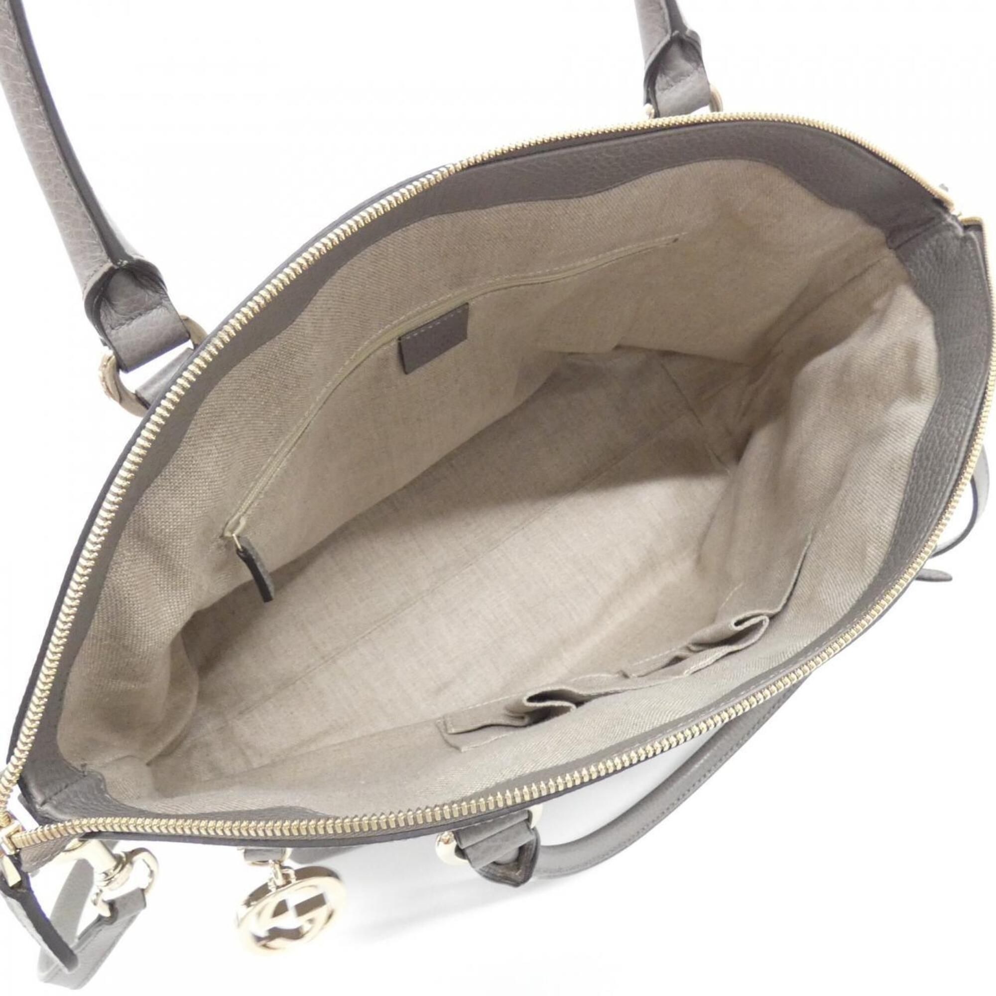 Leather Handbag (Pre-Owned) - Gucci - Modalova
