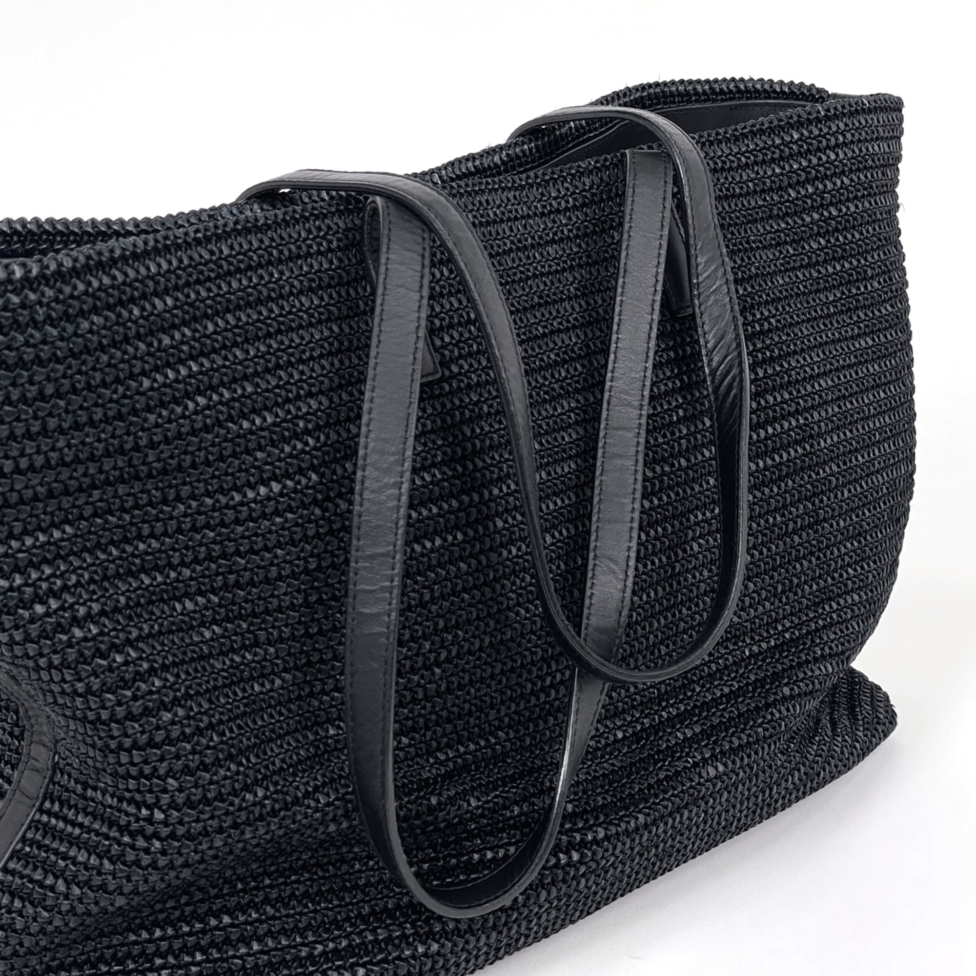 Fabric Leather Tote Bag (Pre-Owned) - Saint Laurent - Modalova