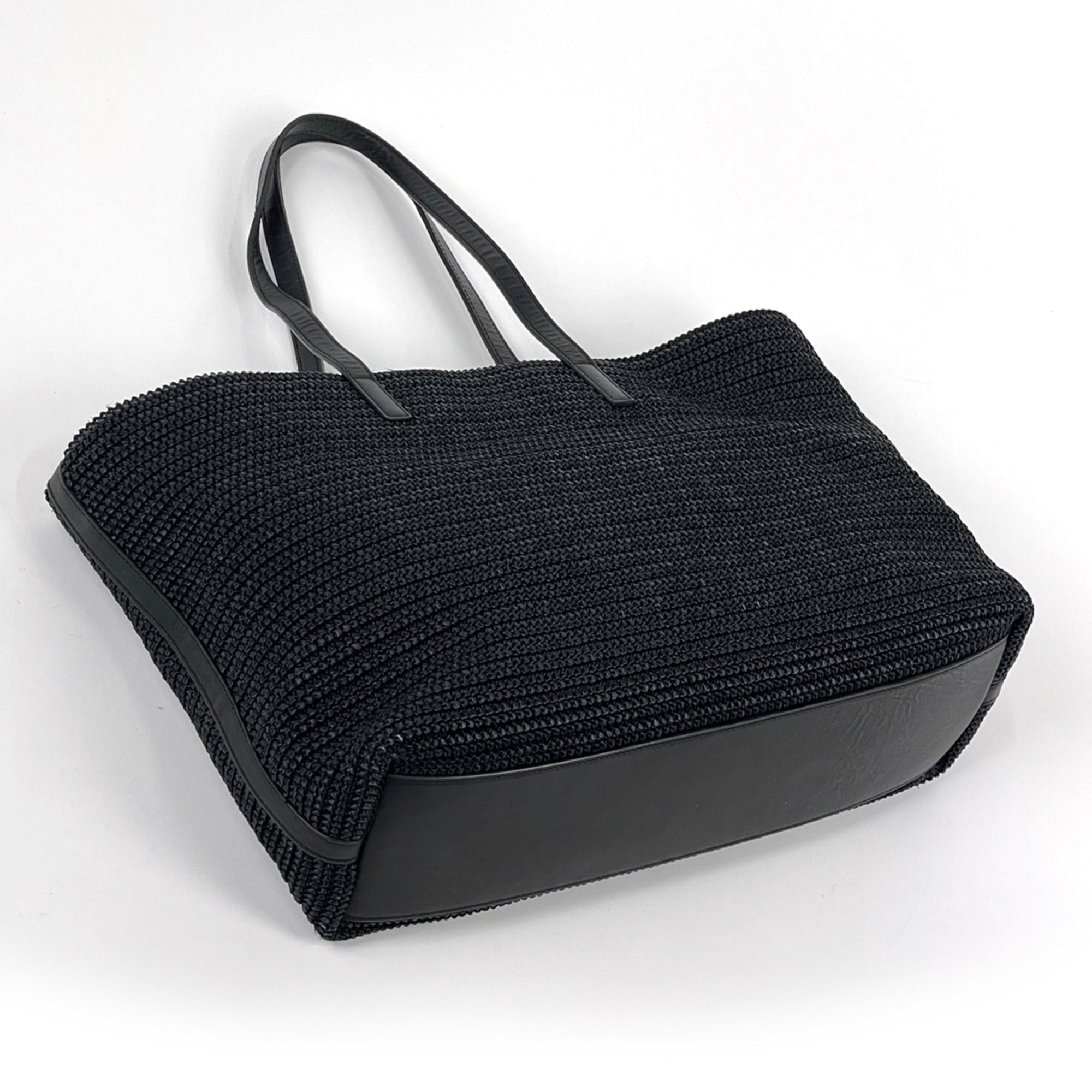 Fabric Leather Tote Bag (Pre-Owned) - Saint Laurent - Modalova