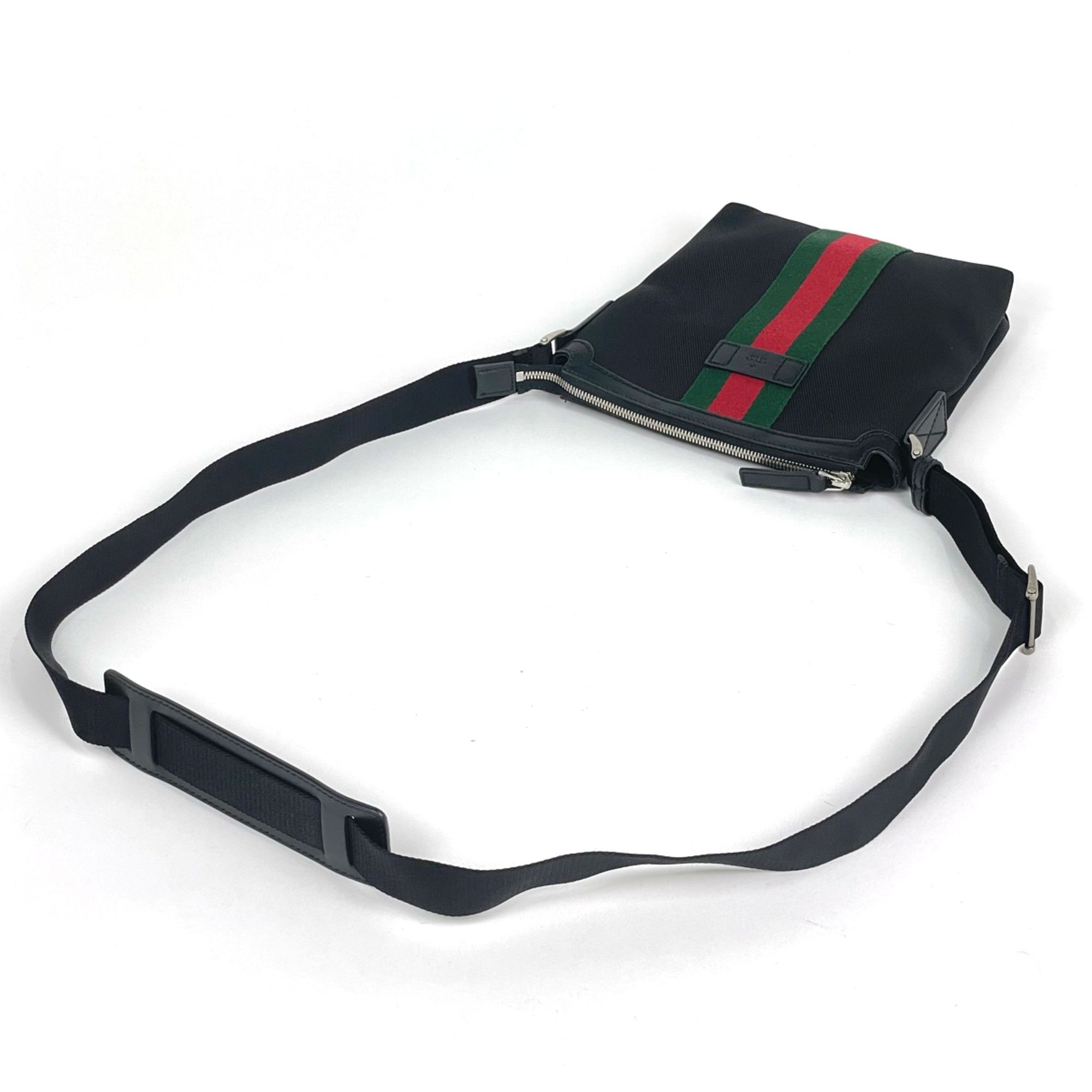 Canvas Leather Shoulder Bag (Pre-Owned) - Gucci - Modalova