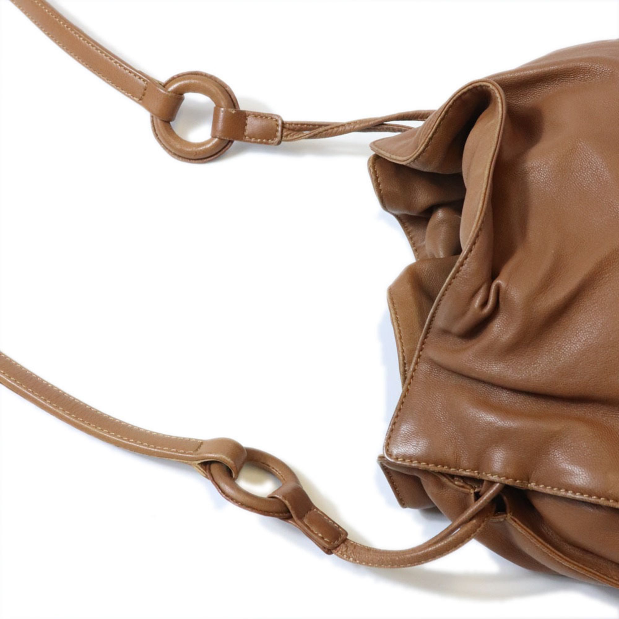 Leather Shoulder Bag (Pre-Owned) - Loewe - Modalova