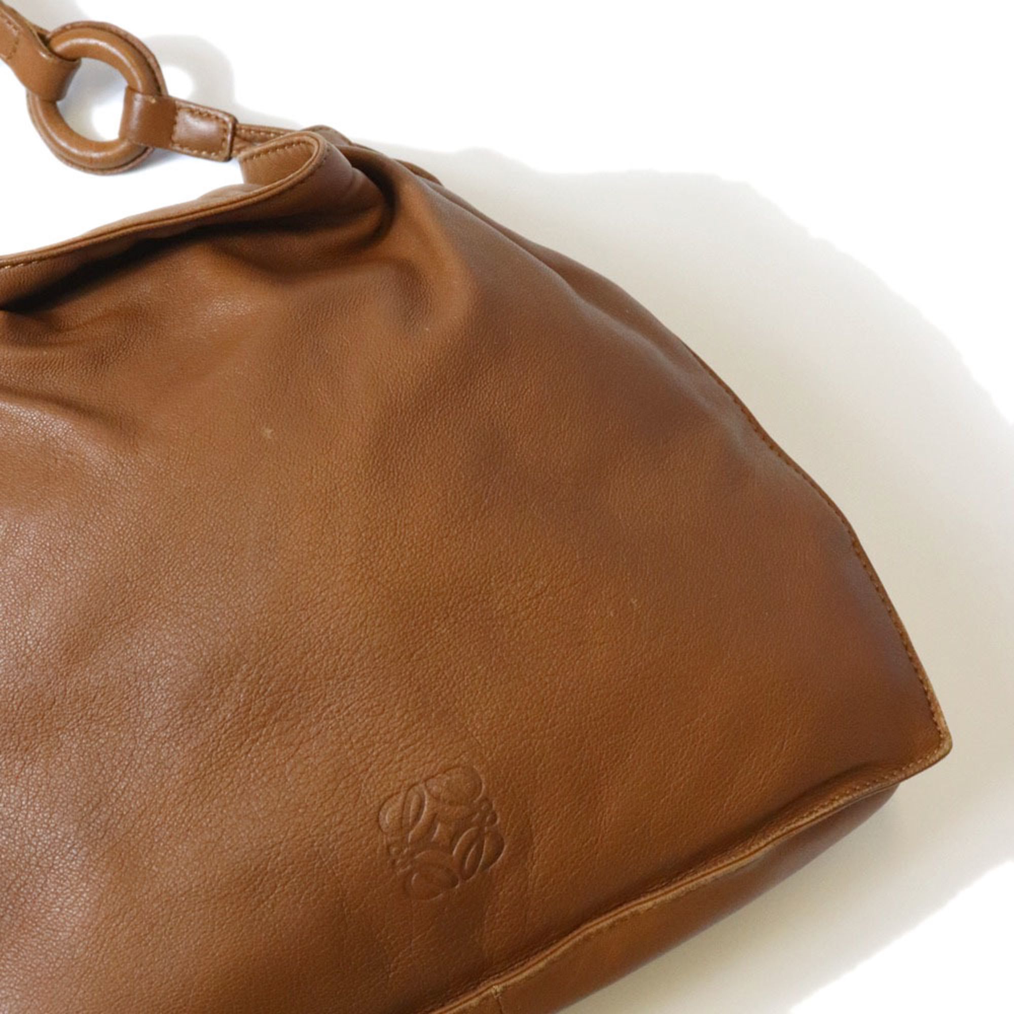 Leather Shoulder Bag (Pre-Owned) - Loewe - Modalova