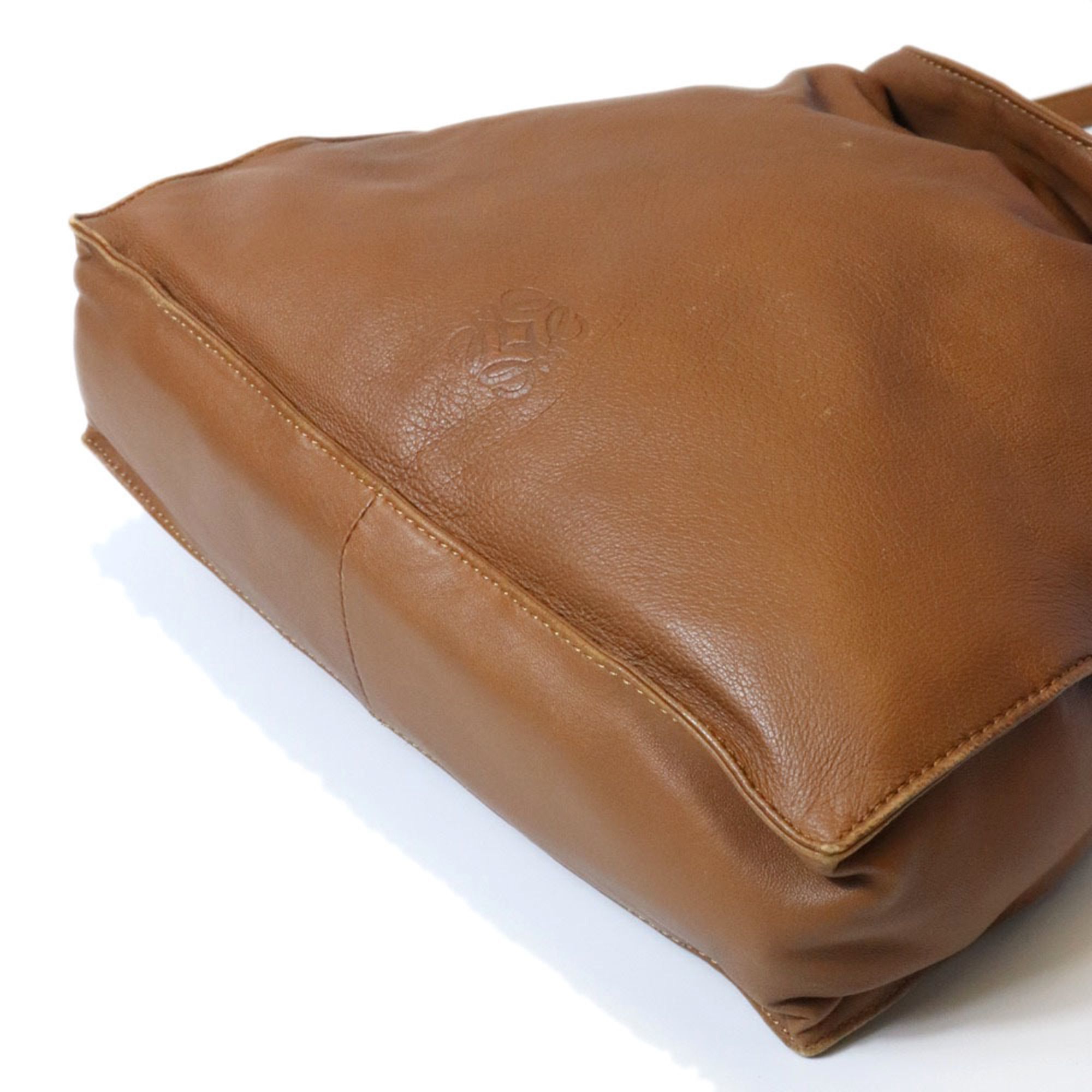 Leather Shoulder Bag (Pre-Owned) - Loewe - Modalova