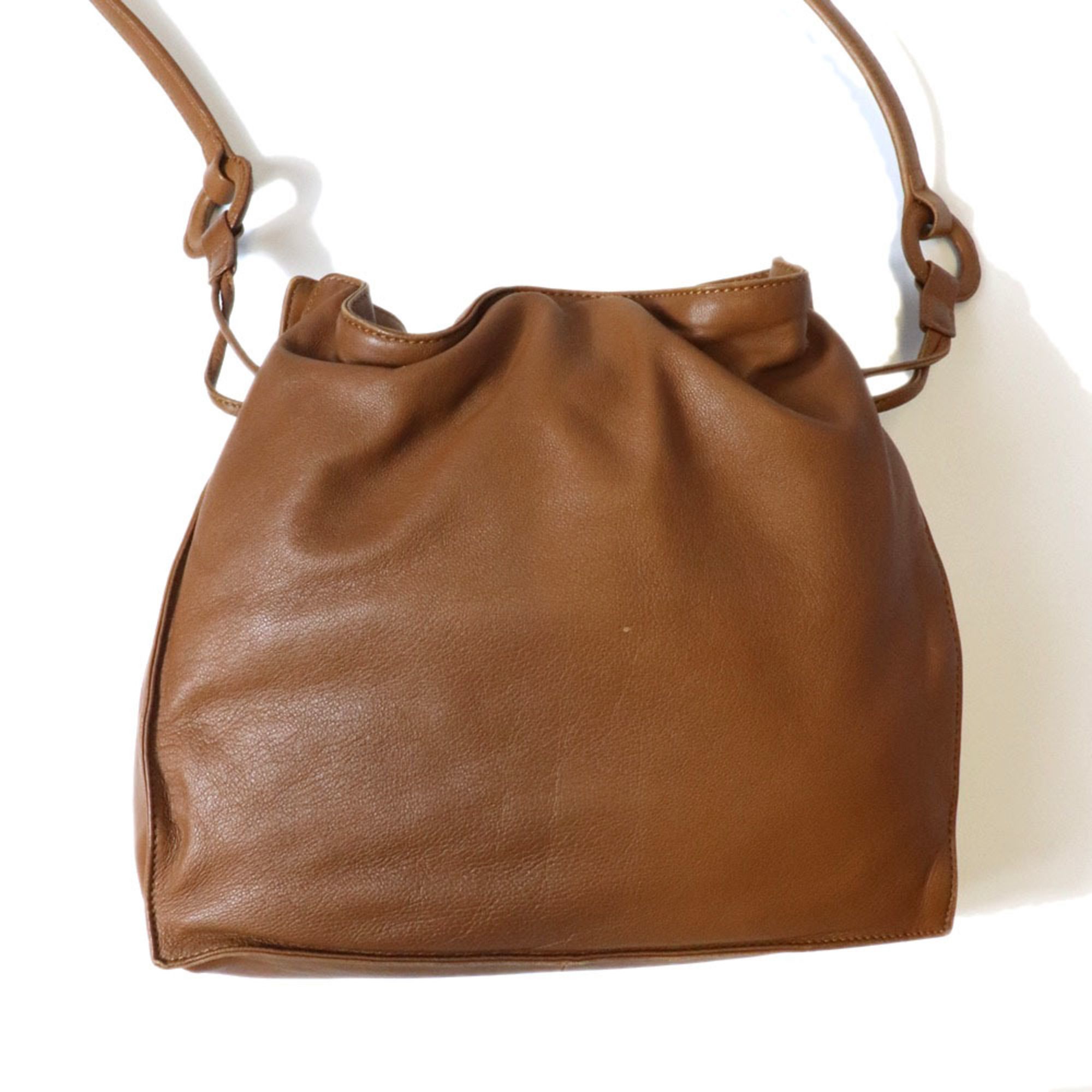 Leather Shoulder Bag (Pre-Owned) - Loewe - Modalova
