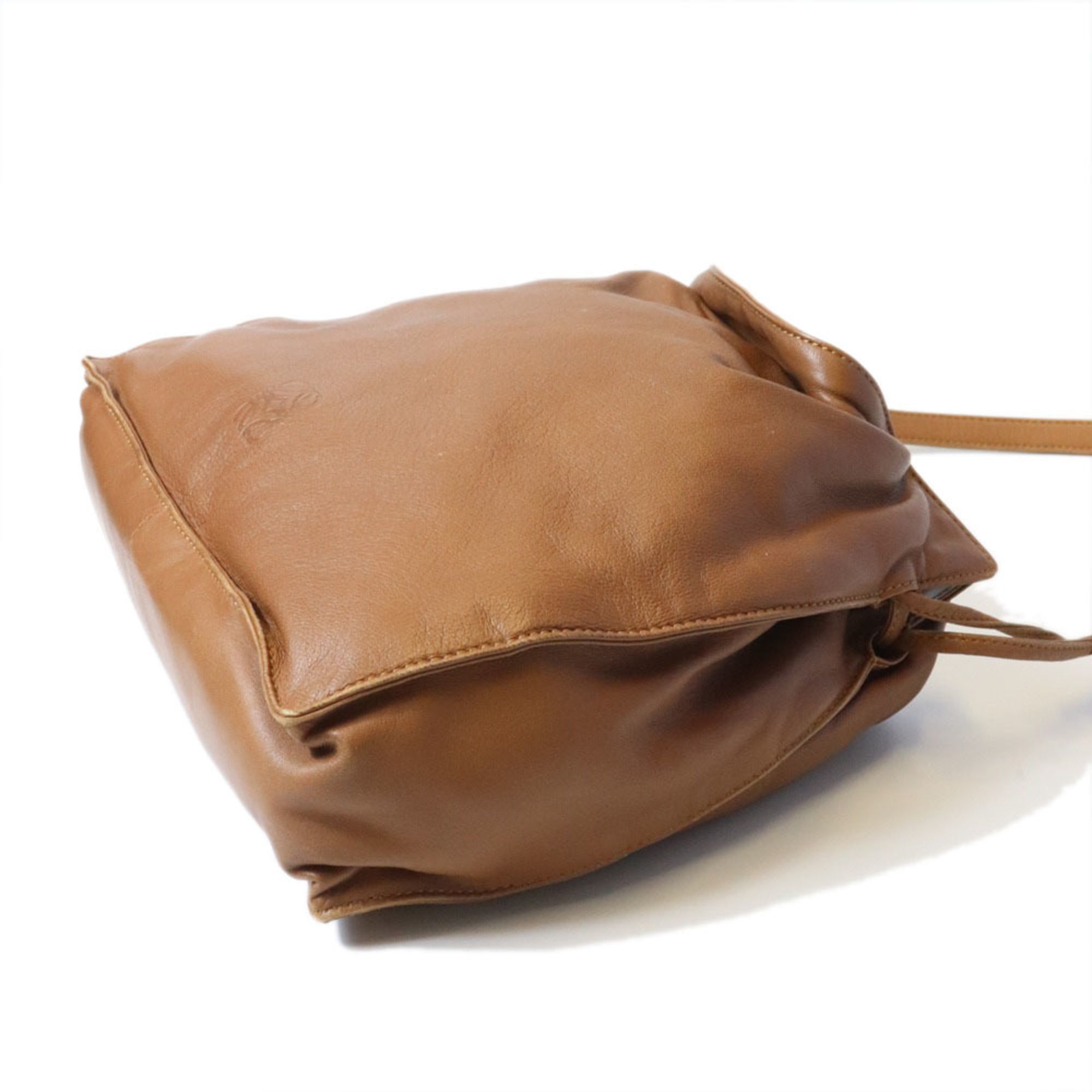 Leather Shoulder Bag (Pre-Owned) - Loewe - Modalova