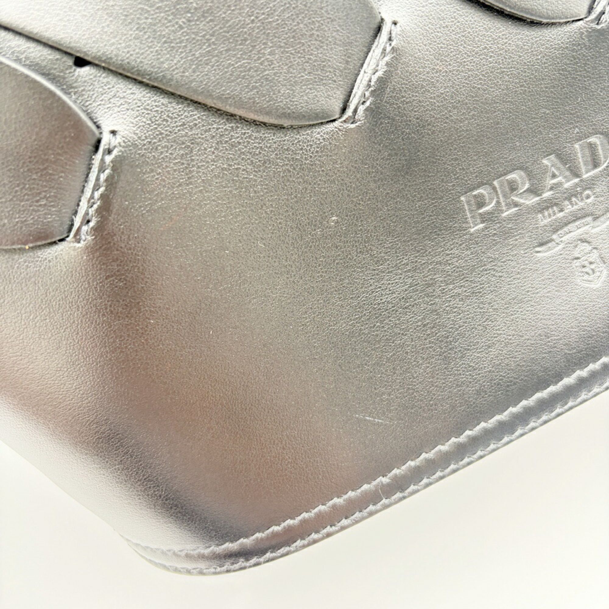 Leather Tote Bag (Pre-Owned) - Prada - Modalova