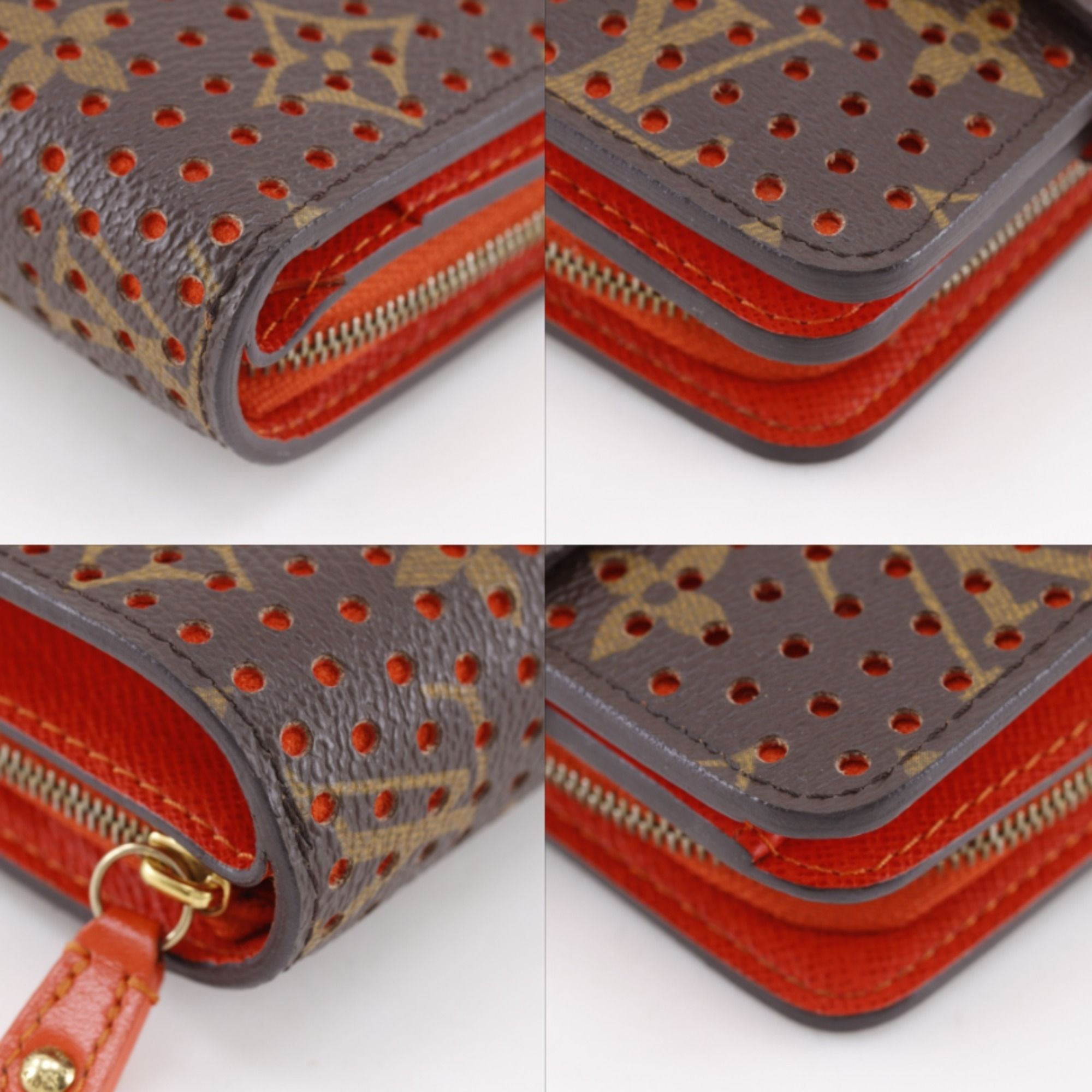Canvas Perforated Wallet (Bi-Fold) (Pre-Owned) - Louis Vuitton - Modalova