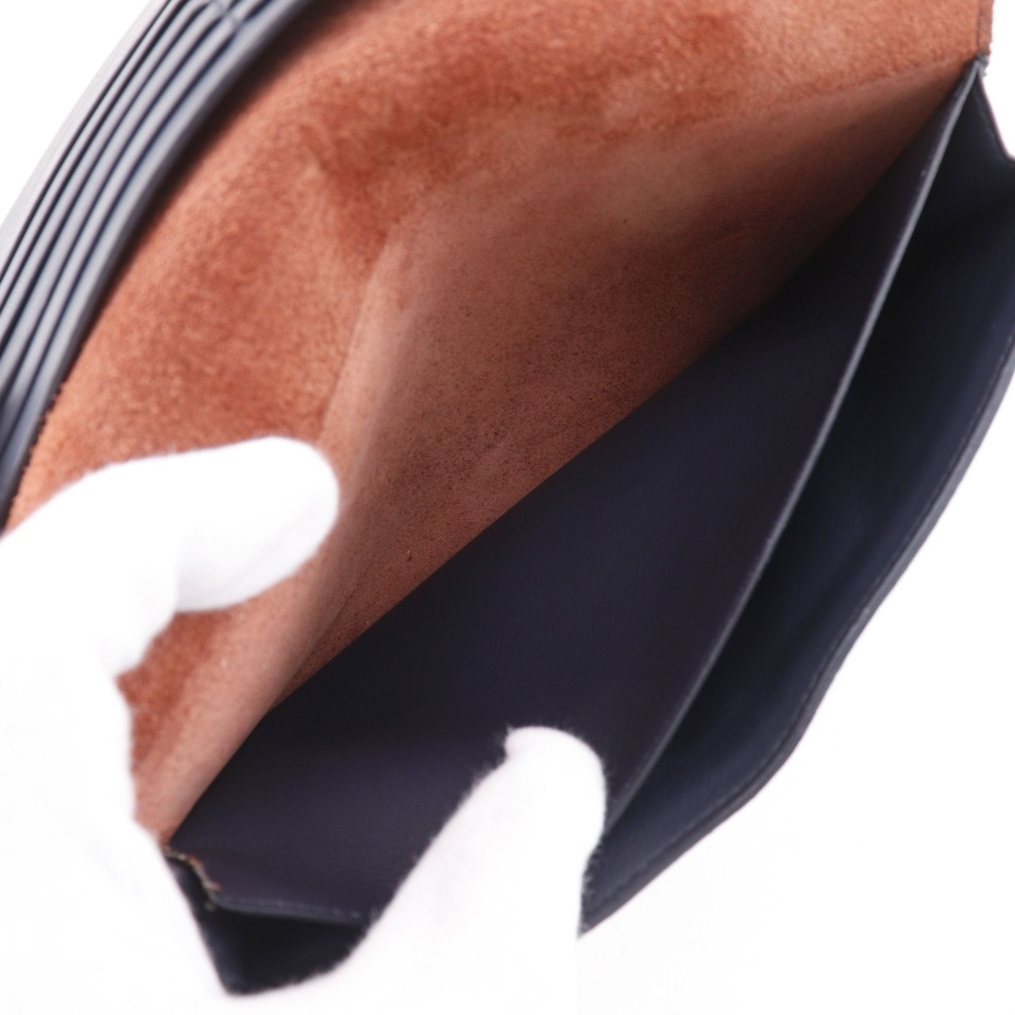 Leather Long Wallet (Bi-Fold) (Pre-Owned) - Celine - Modalova