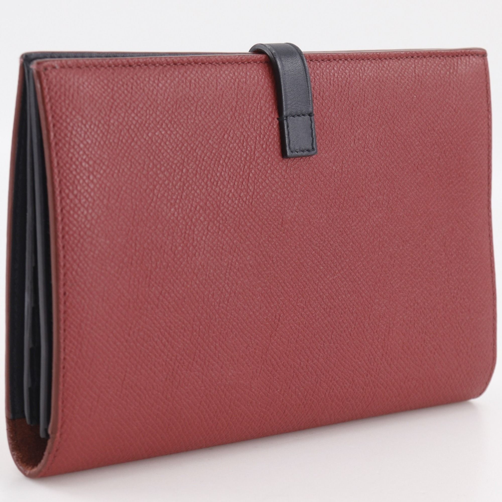 Leather Long Wallet (Bi-Fold) (Pre-Owned) - Celine - Modalova