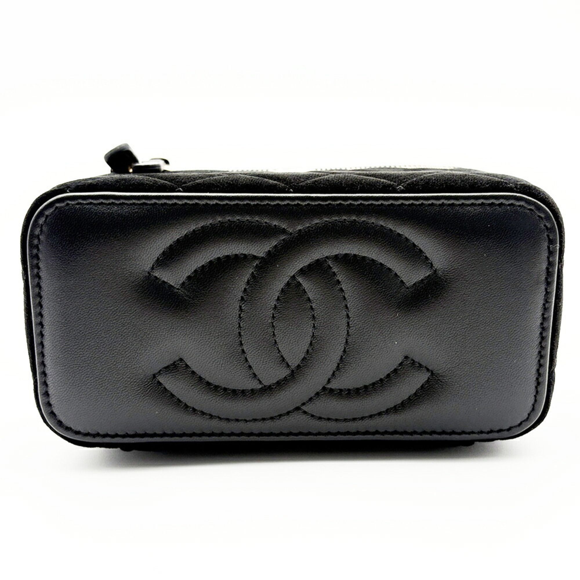 Leather Shoulder Bag Vanity Bag (Pre-Owned) - Chanel - Modalova
