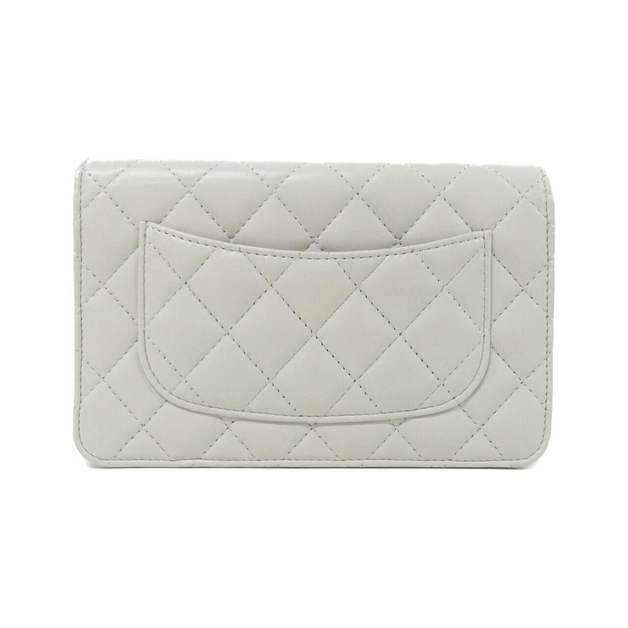 Leather Chain/Shoulder Wallet (Pre-Owned) - Chanel - Modalova