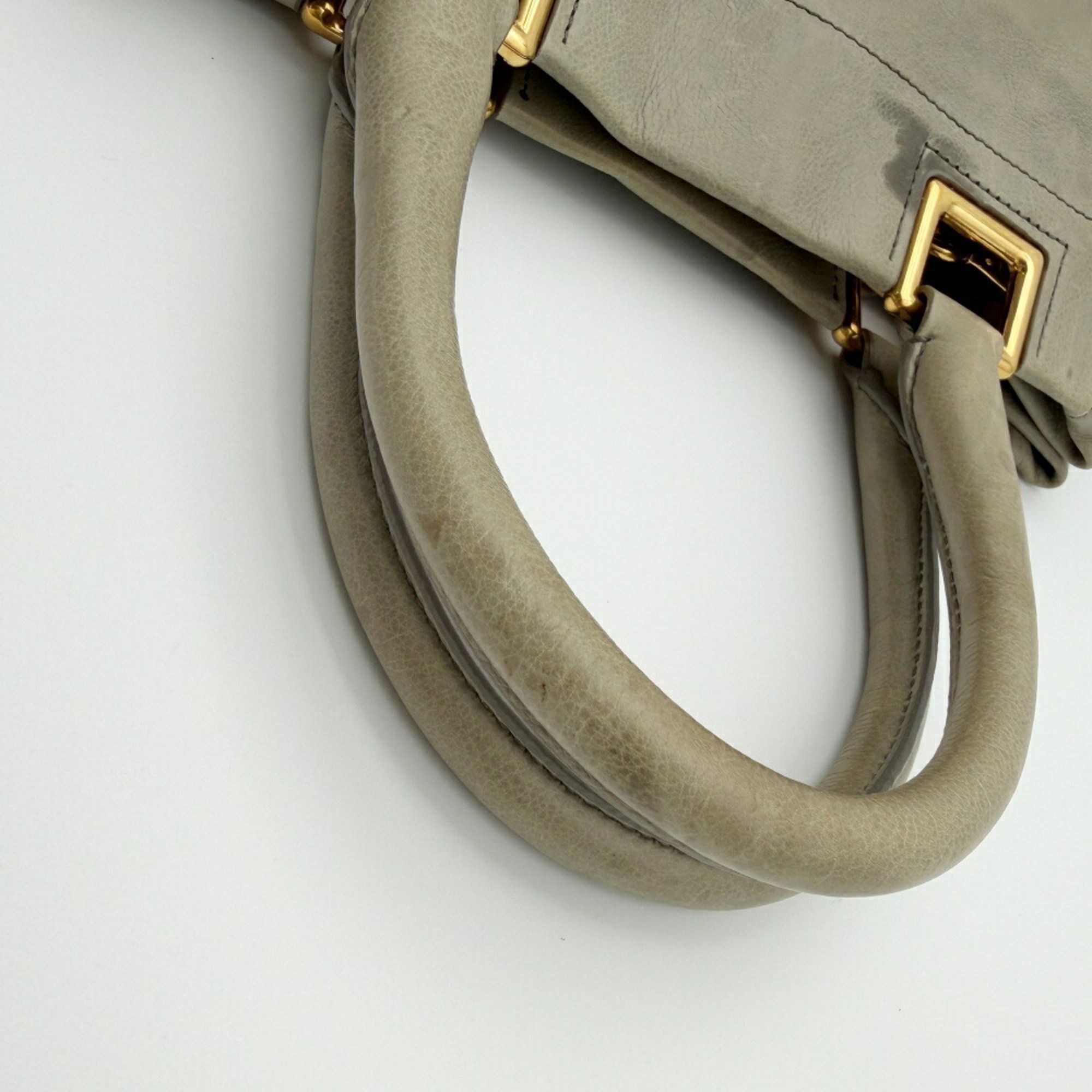 Leather Handbag Shoulder Bag (Pre-Owned) - Prada - Modalova