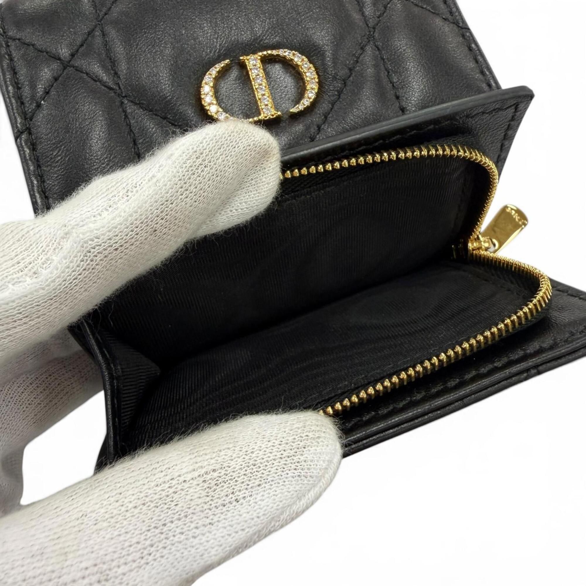 Leather Wallet (Tri-Fold) (Pre-Owned) - Christian Dior - Modalova