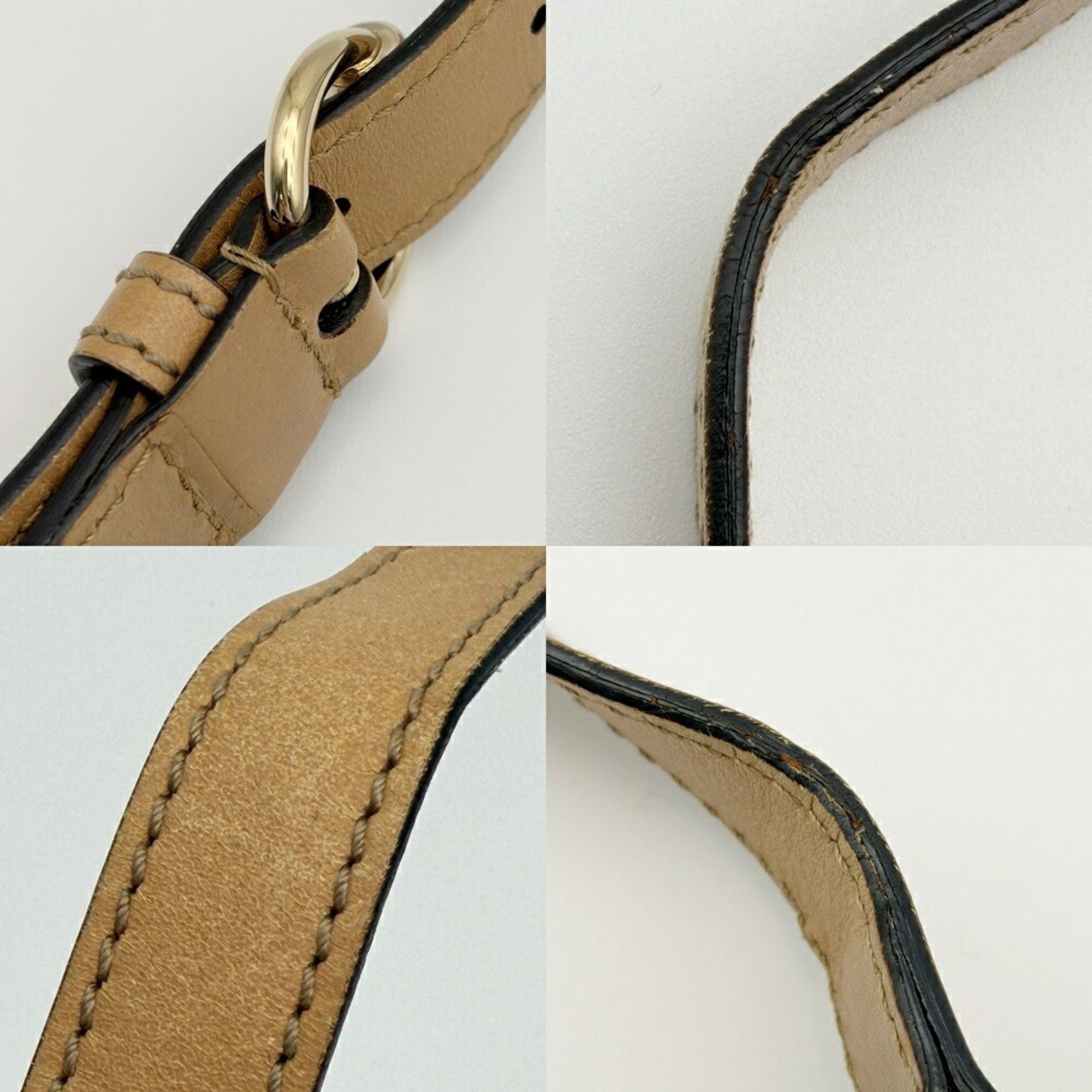 Canvas Leather Shoulder Bag (Pre-Owned) - Gucci - Modalova