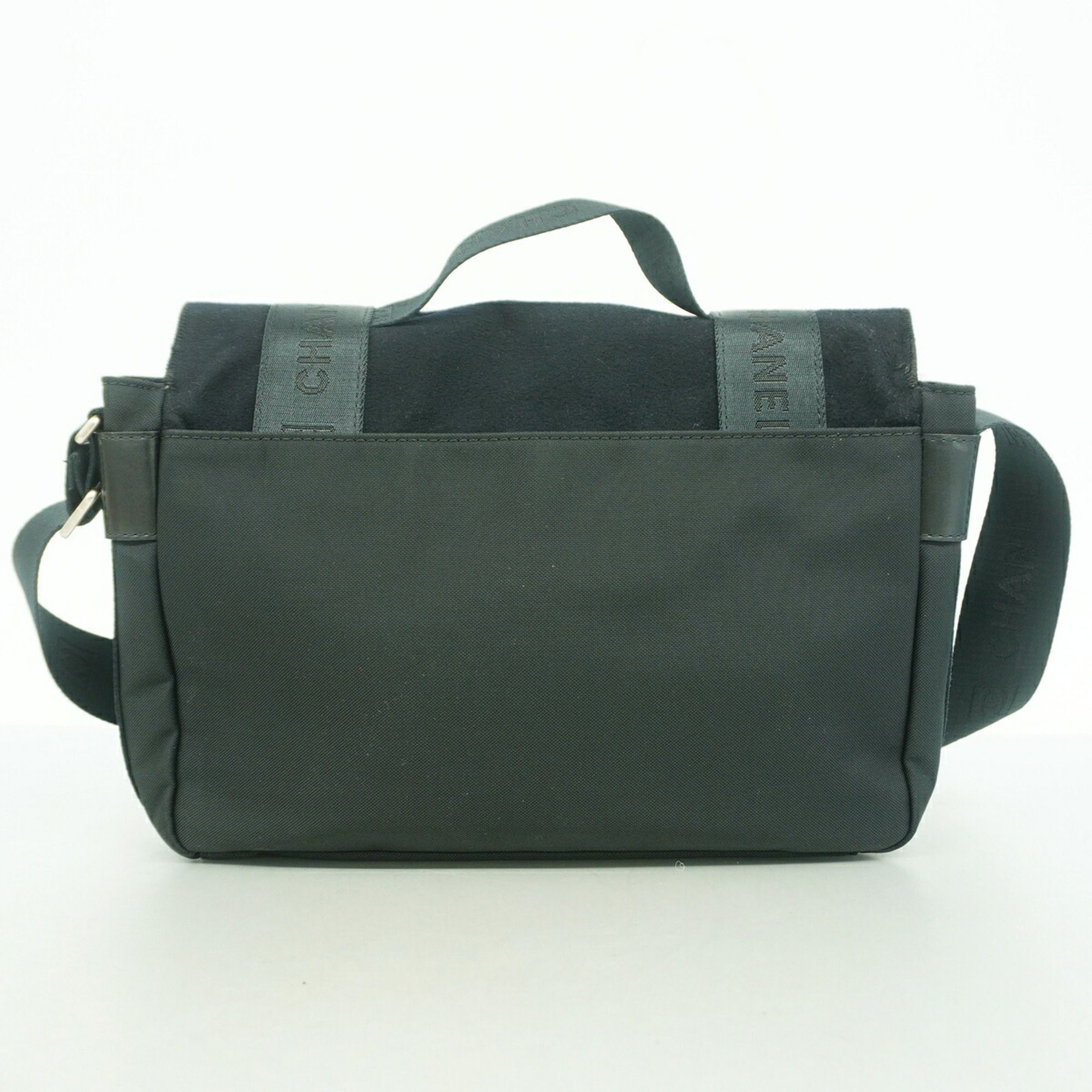Leather Felt Handbag (Pre-Owned) - Chanel - Modalova