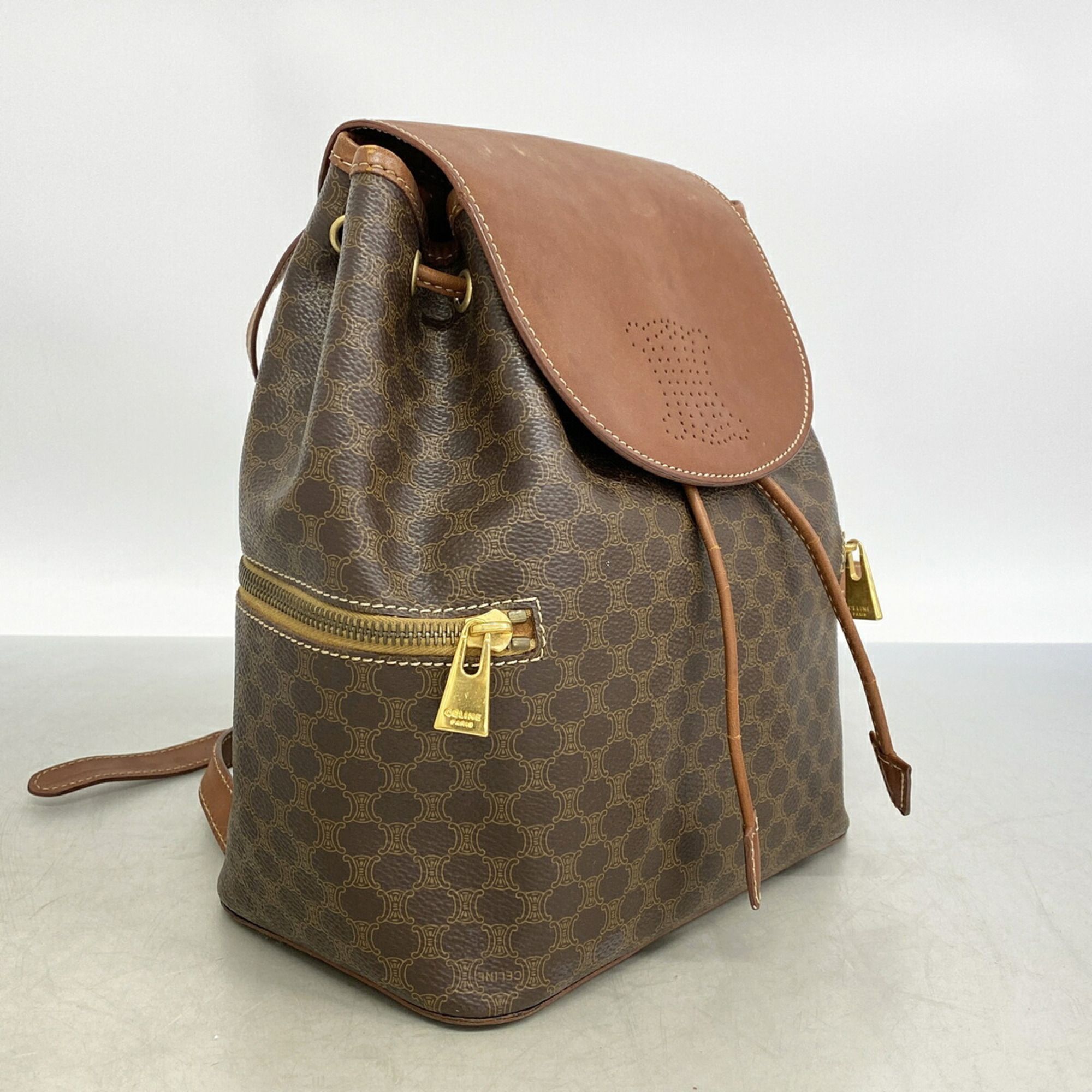 Pvc Backpack (Pre-Owned) - Celine - Modalova