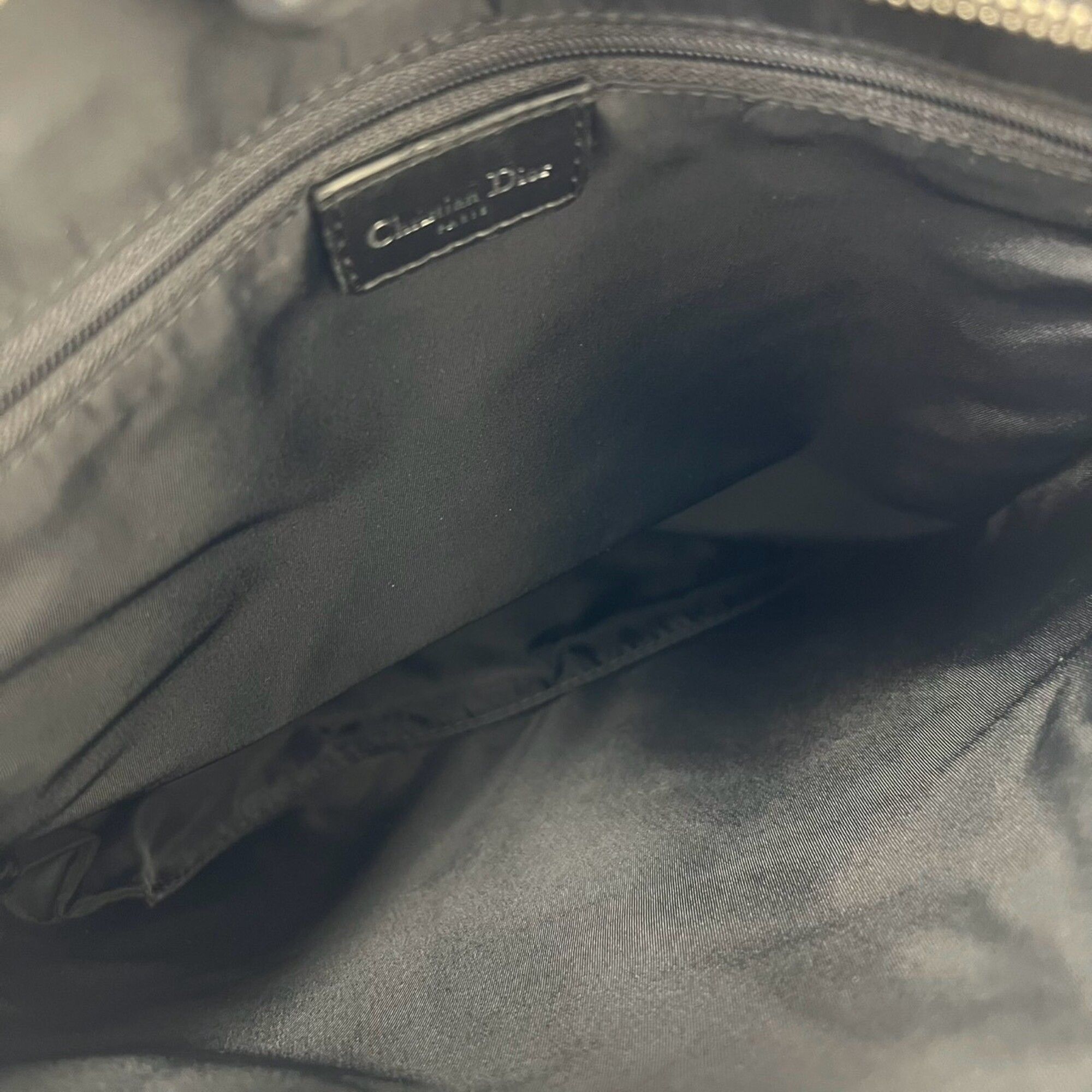 Leather Canvas Shoulder Bag (Pre-Owned) - Christian Dior - Modalova